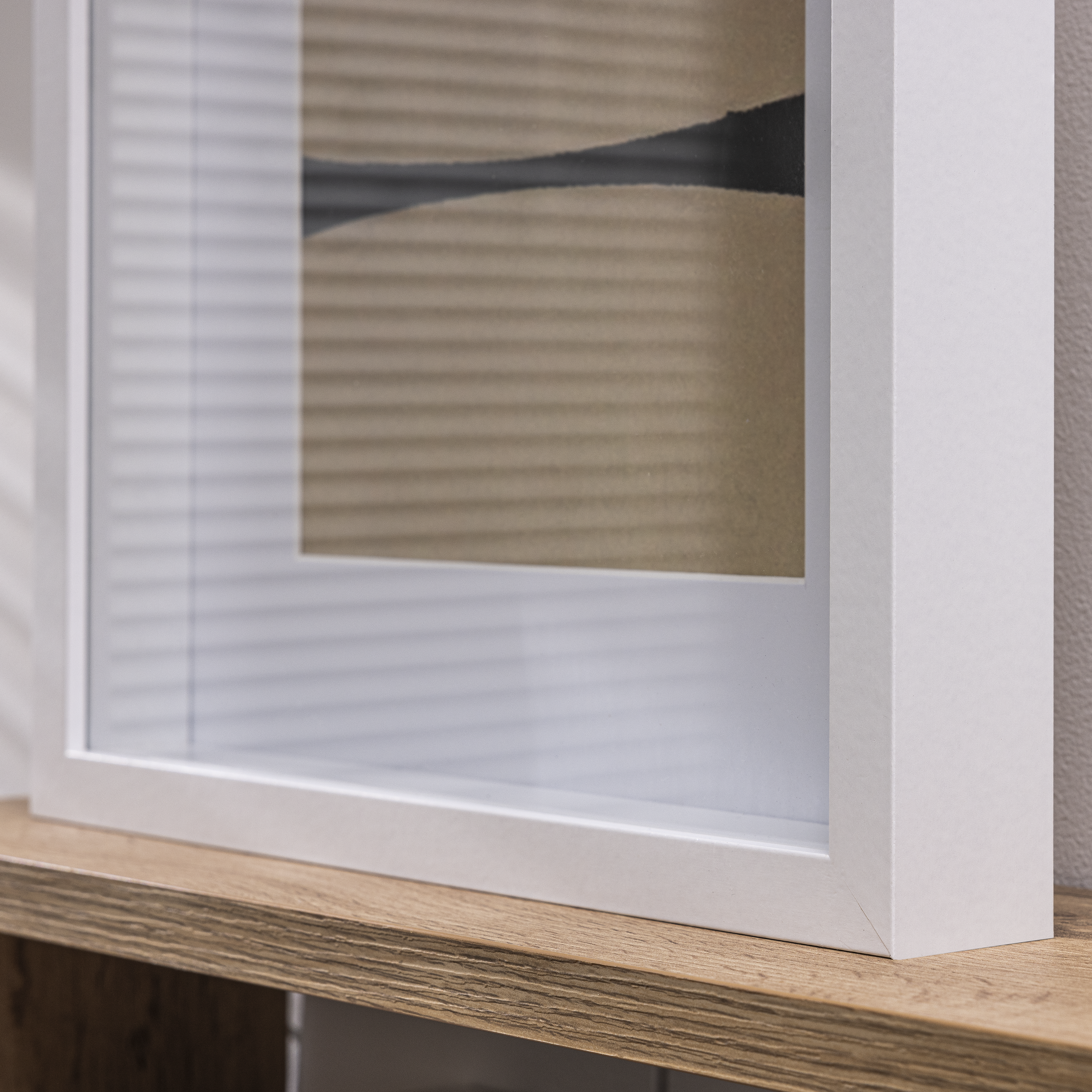 Cadre Milo, 30 x 30 cm blanc, INSPIRE - 3