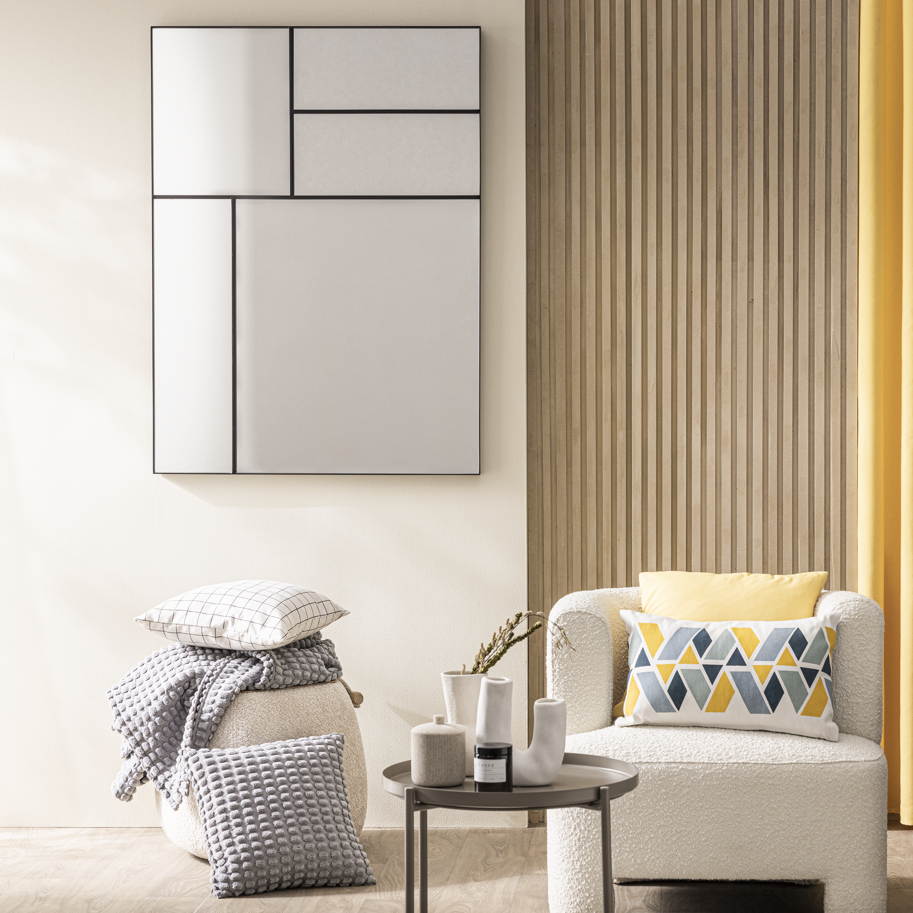 Fronha de almofada Golfy 45x45cm granito Inspire - 17