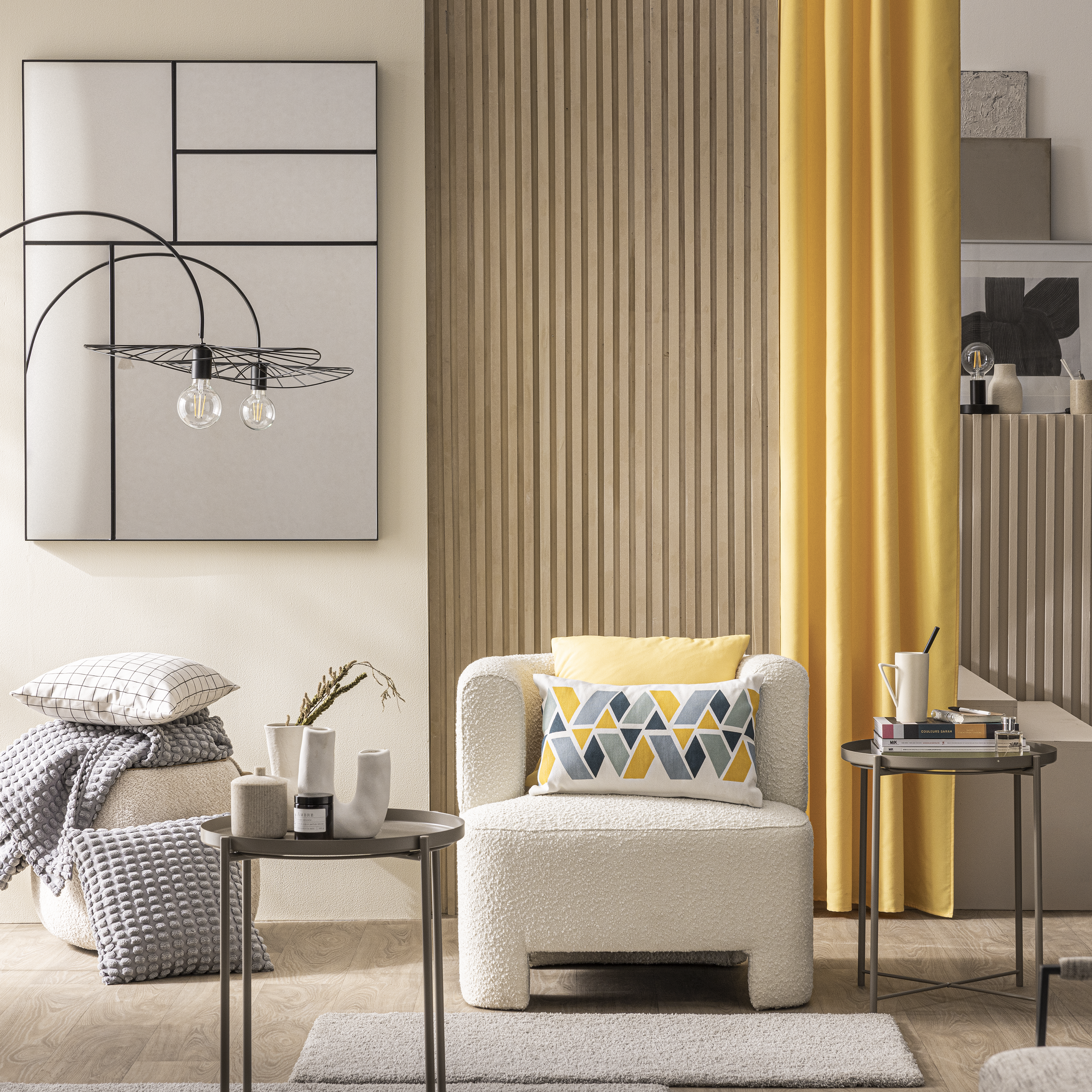 Fronha de almofada Golfy 45x45cm granito Inspire - 16