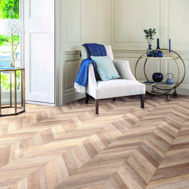 Sol PVC bois naturel Luxury mousse IVC rouleau l.4m