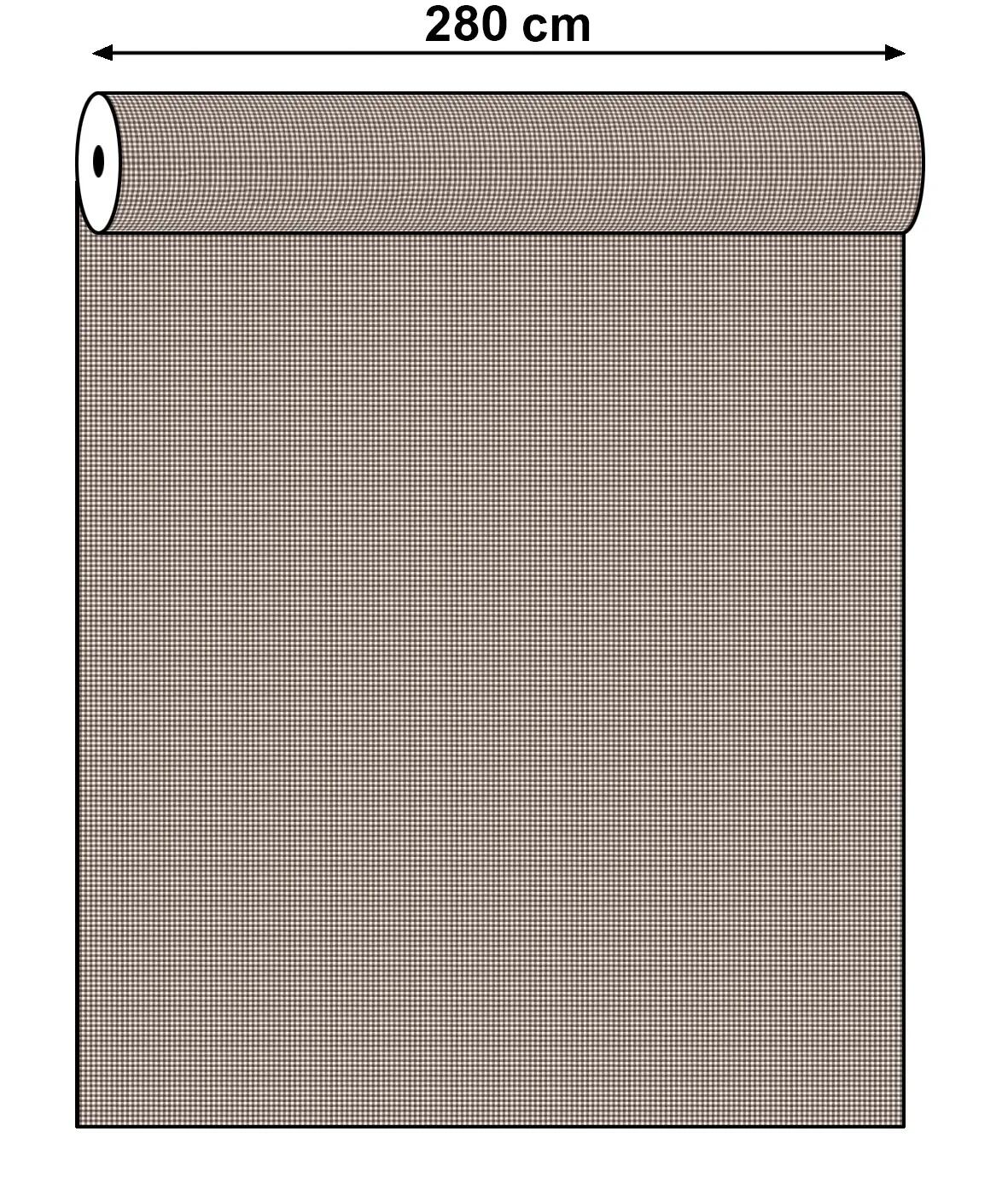 Tela al corte algodón venus marron ancho 280 cm