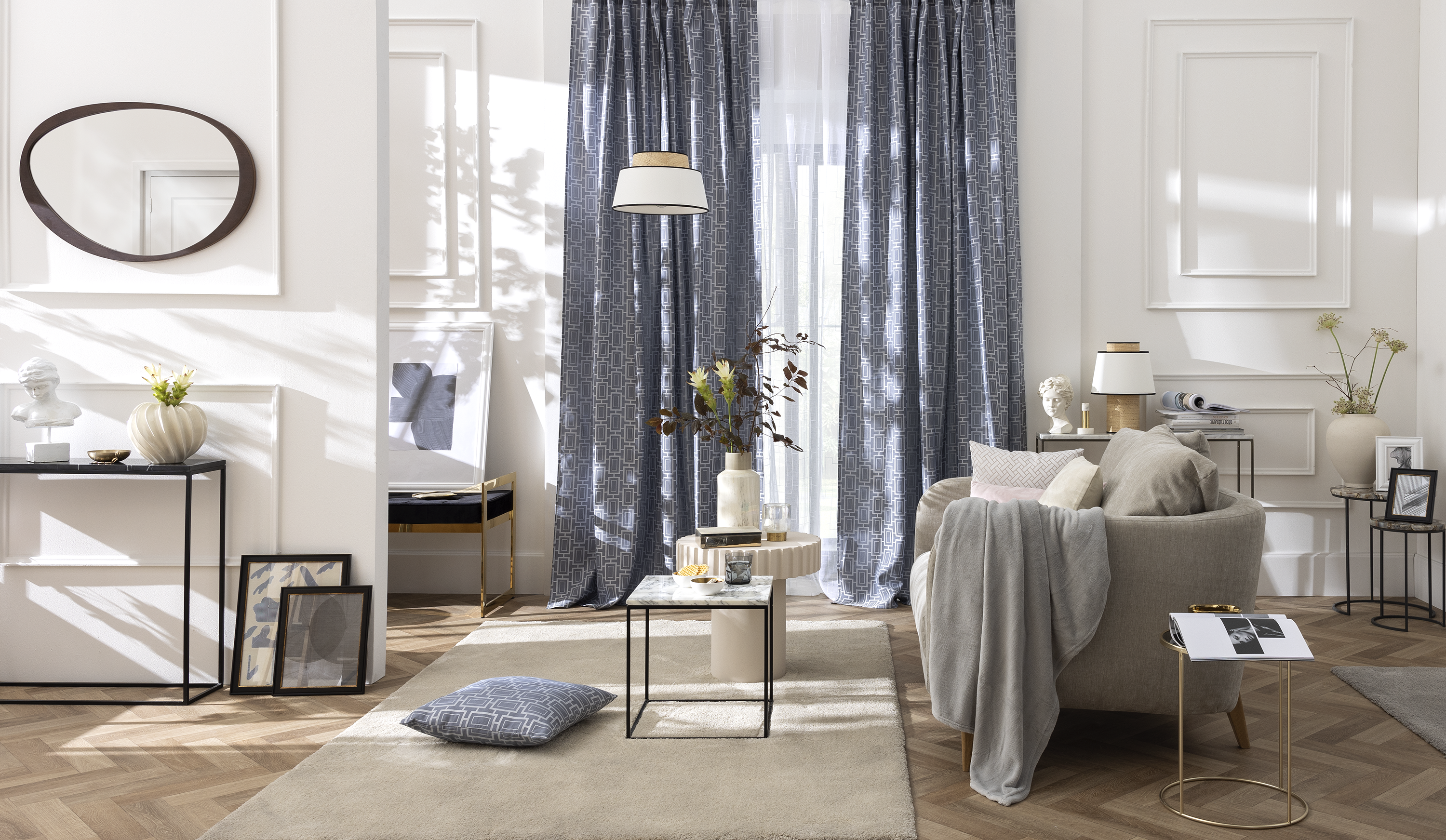 Moldura vival 21x29.7 cm preto Inspire - 9