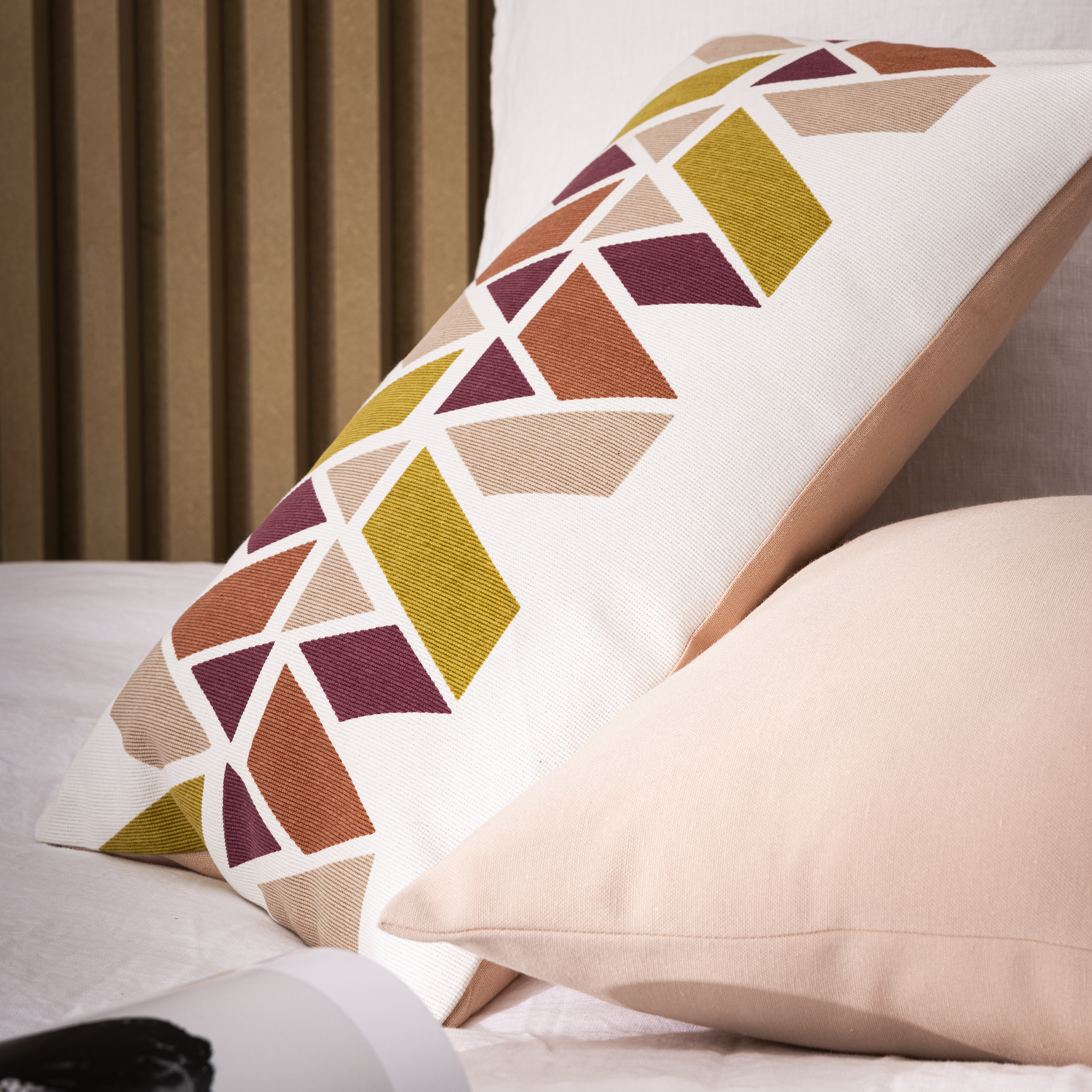 Almofada Chuck 50x30cm algodão multicor Inspire - 7