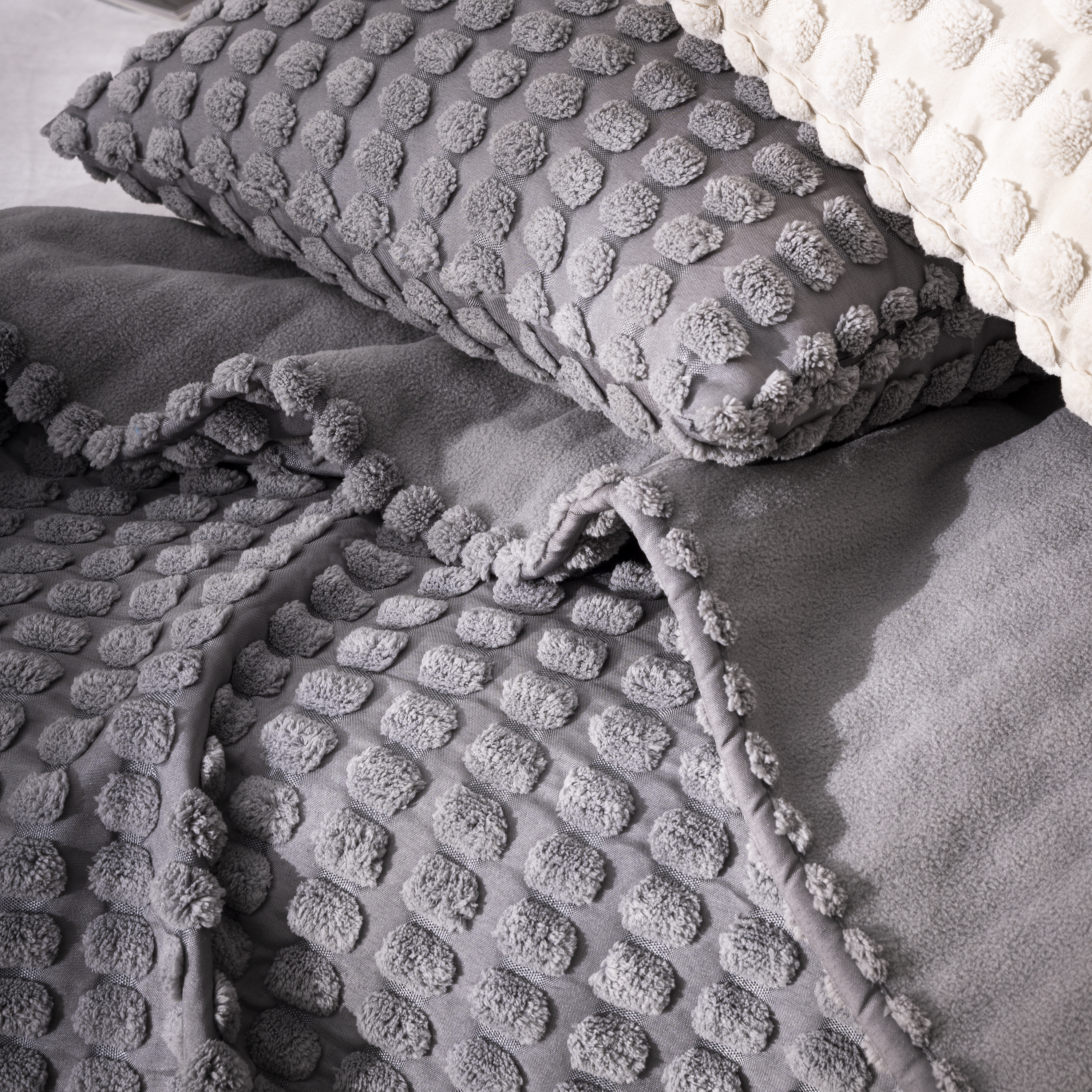 Fronha de almofada Golfy 45x45cm granito Inspire - 7