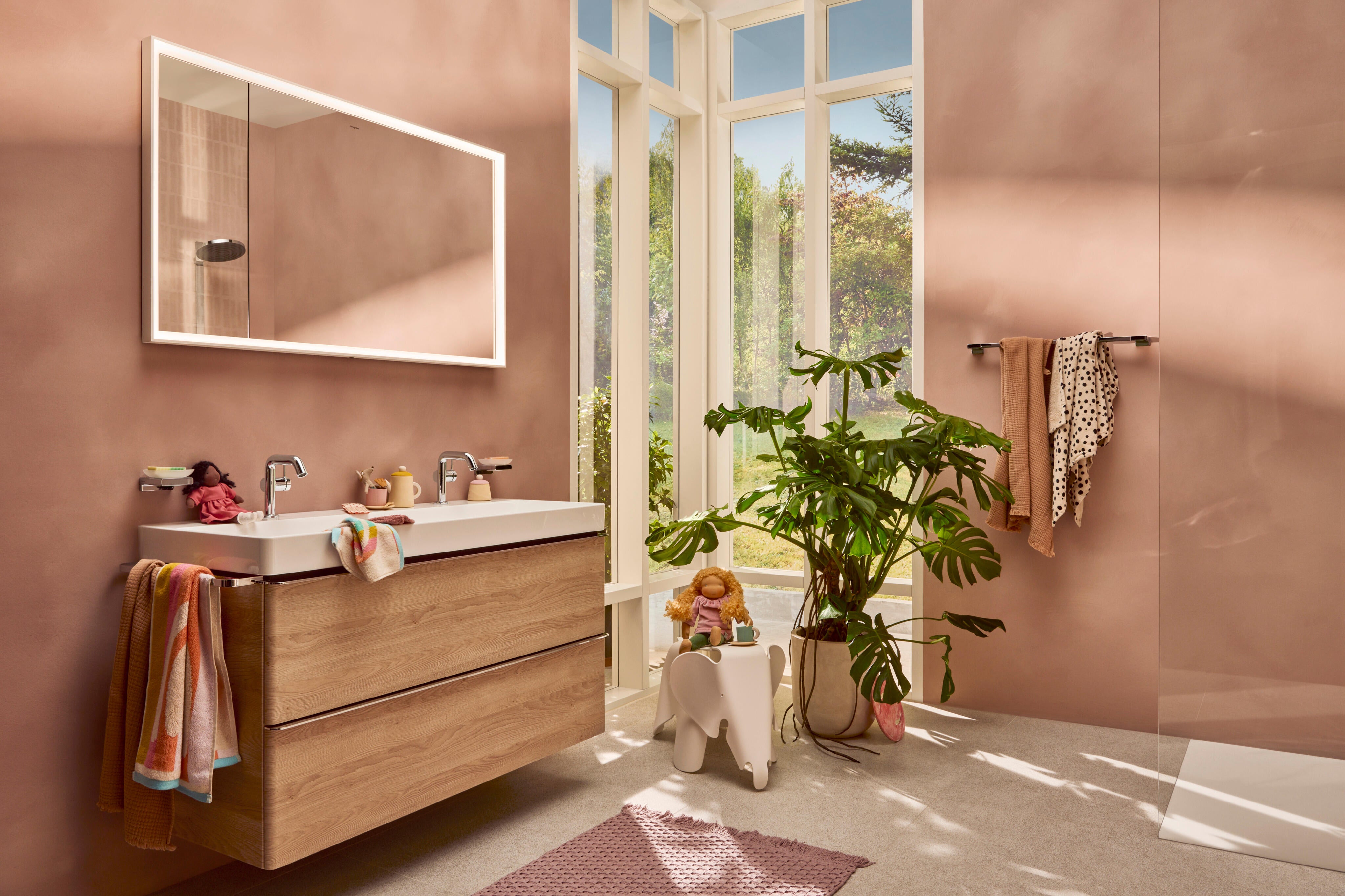 Porte-serviettes chrome AddStoris Hansgrohe - 4