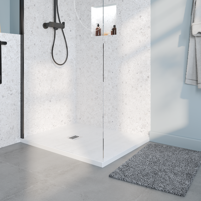 Receveur De Douche En Résine 80x100 Extra Plat - Leroy Merlin