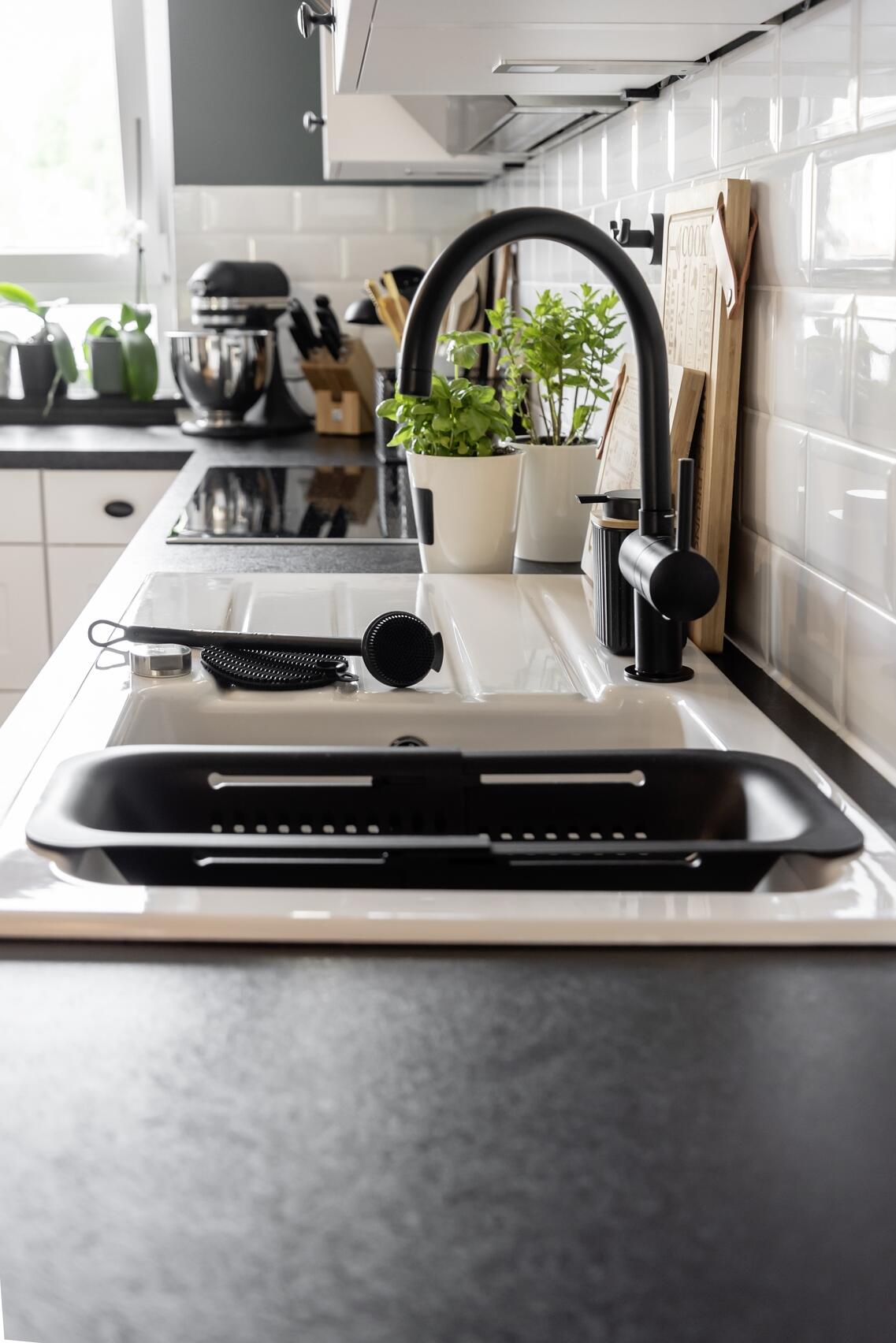 Escorredor extensível Wenko 36X50 cm cinza - 15