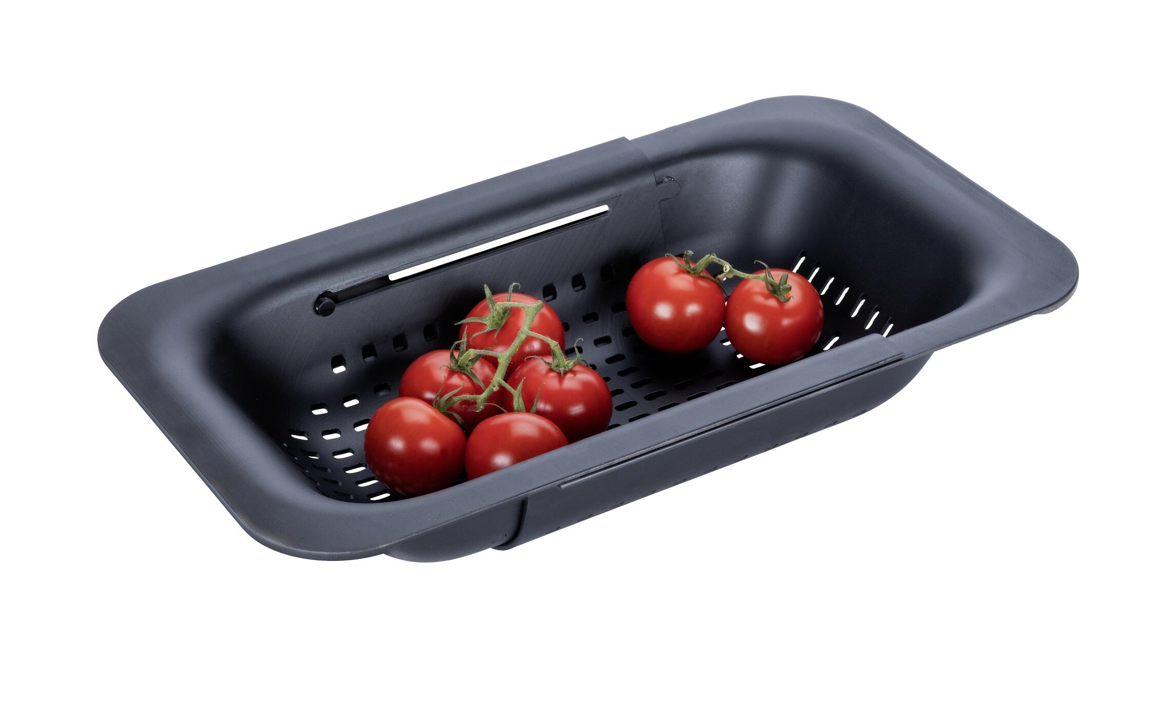 Escorredor extensível Wenko 36X50 cm cinza - 35