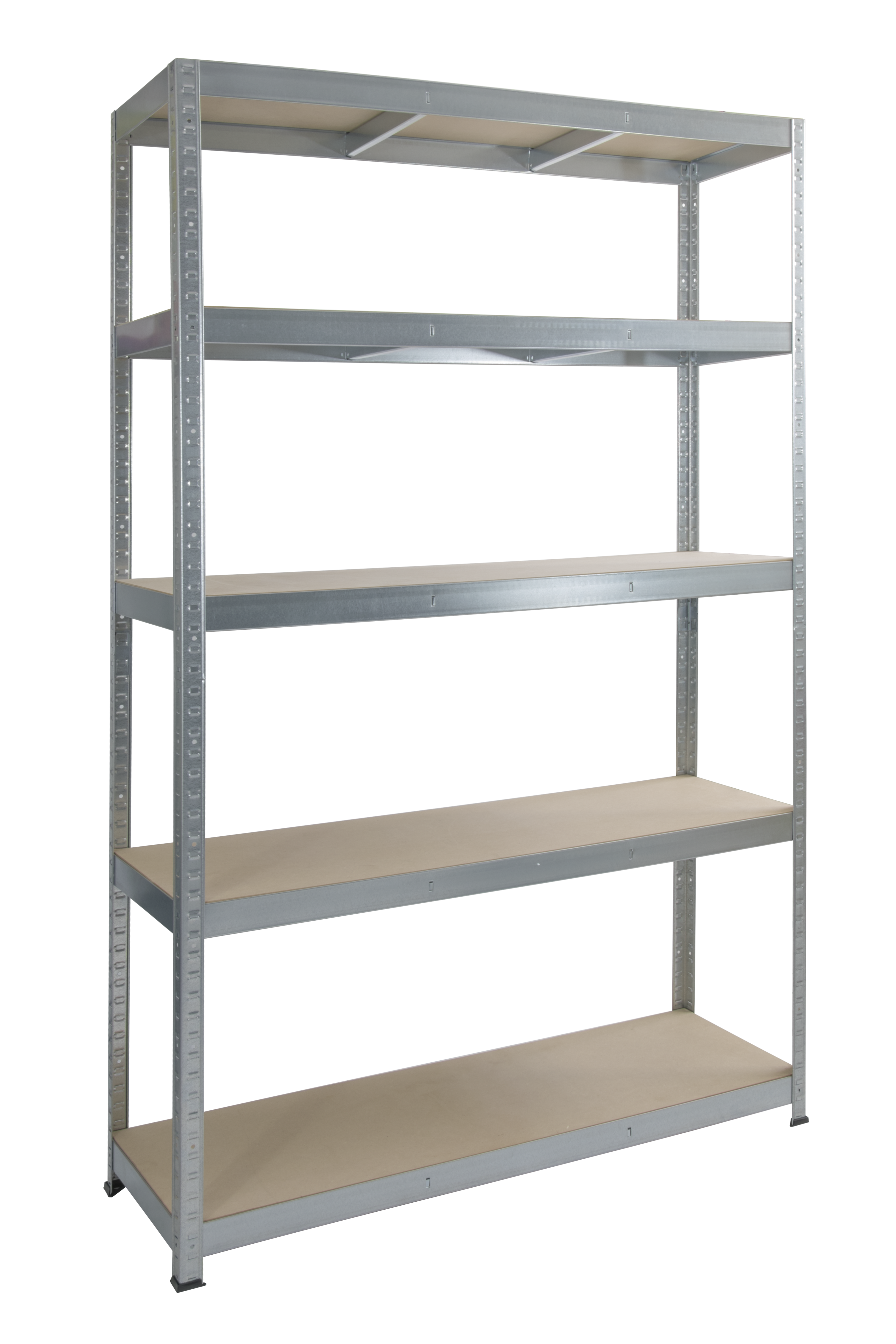 Regał metalowy 300 kg 195 x 100 x 50 cm 5P Spaceo