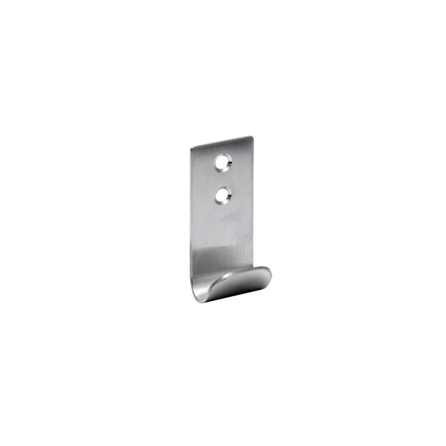 Patère à visser gris / argent Loft