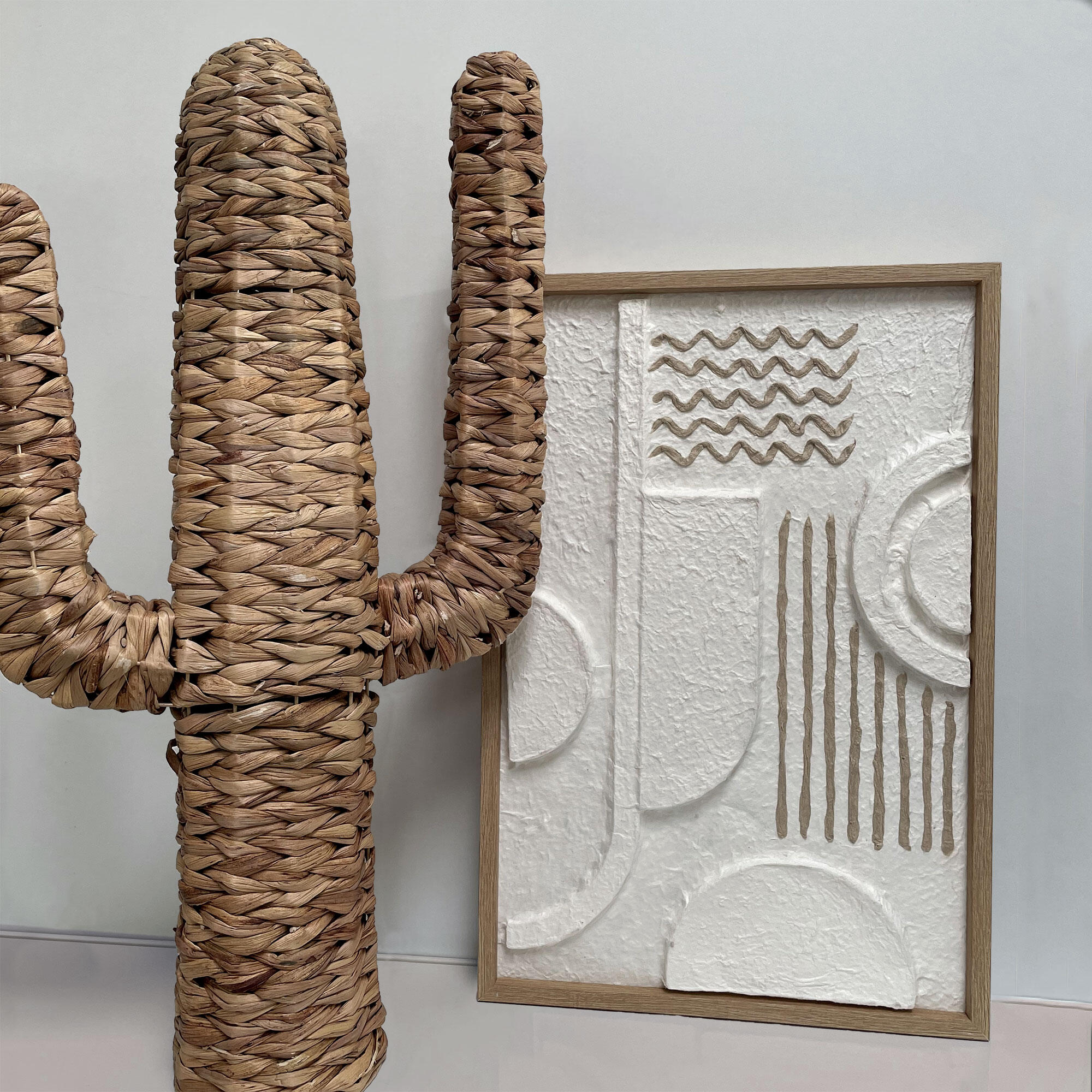 Sculpture avec cadre Mila l.40 x H.60 cm - 2