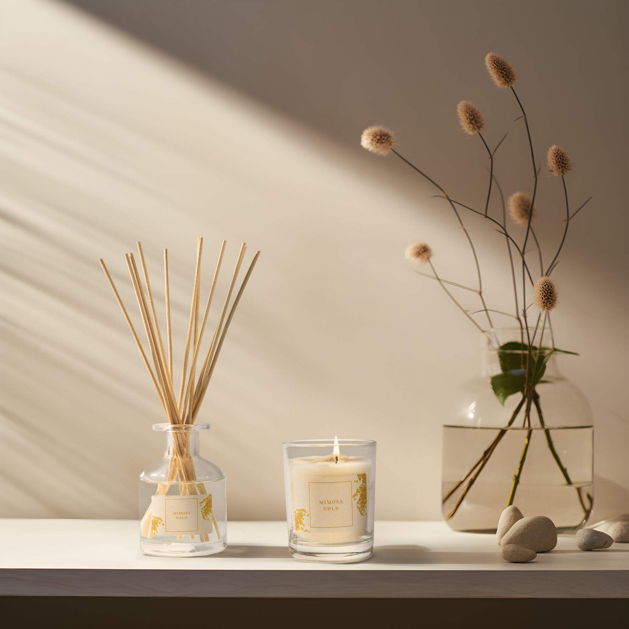 Ambientador Mikado  Floral Mimosa Gold  100 ml - 2