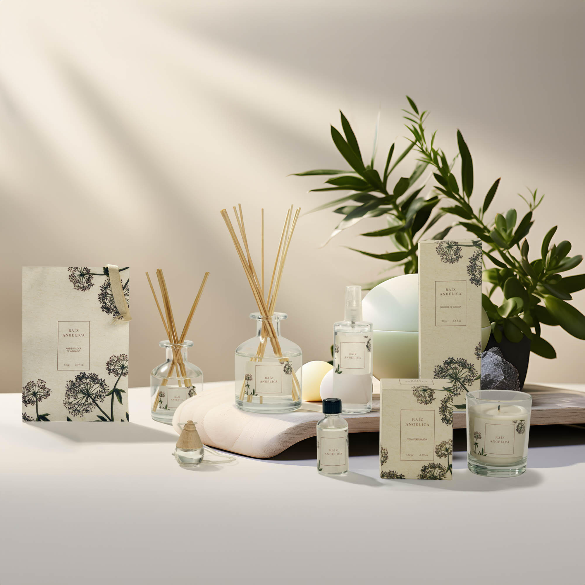 Ambientador  de armario Raíz Angélica  14 ml - 6