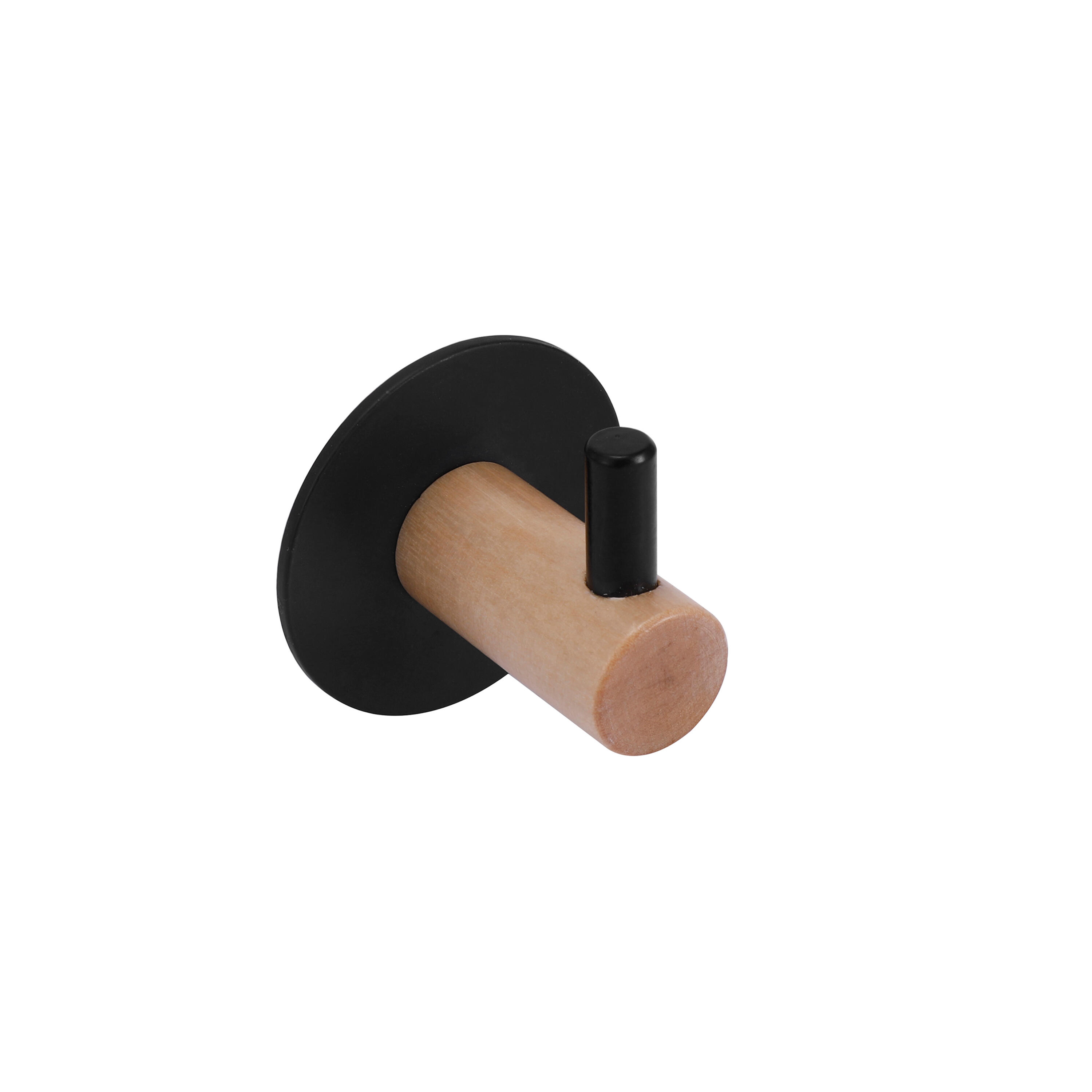 Patère à visser noir Scandi SENSEA - 2