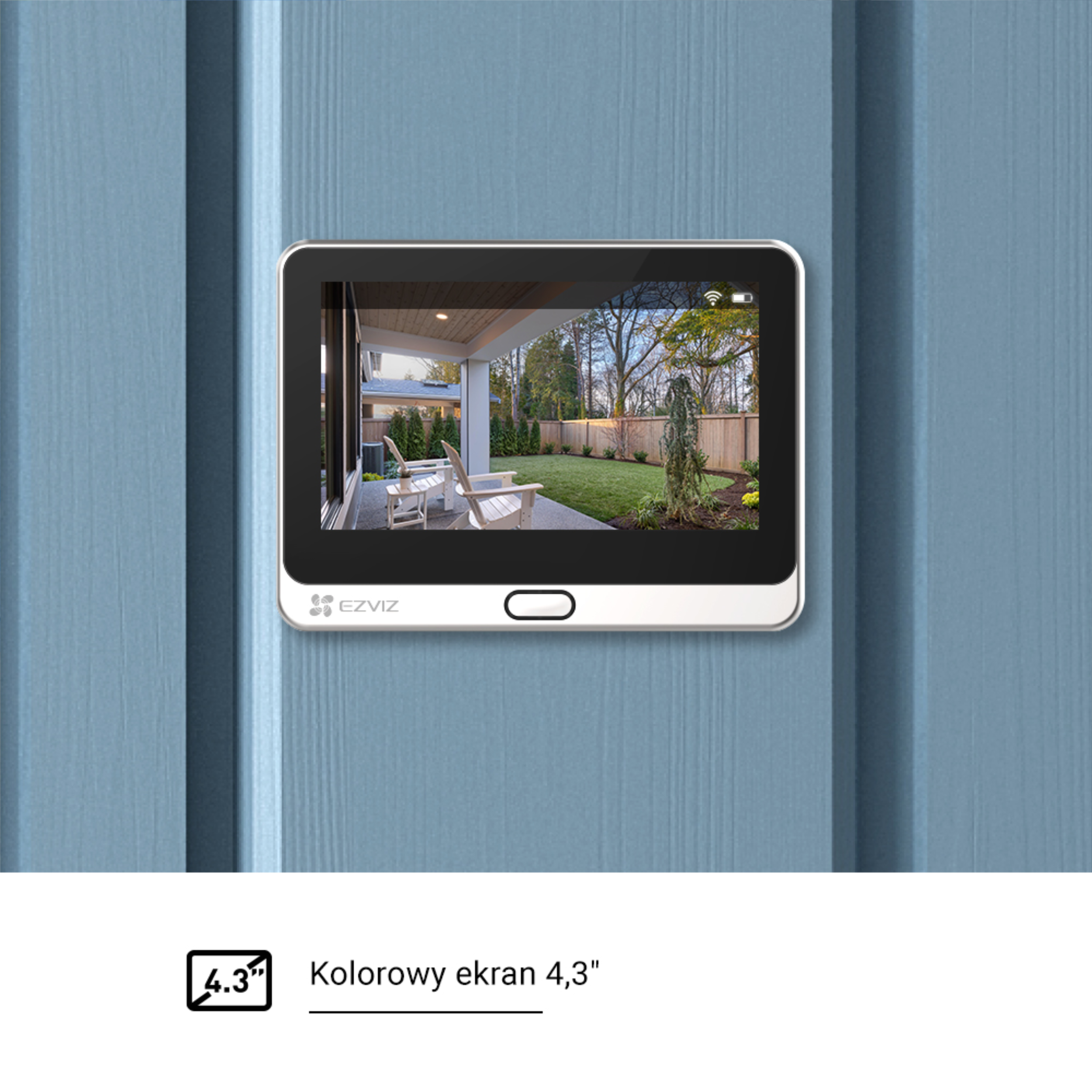 Wizjer elektroniczny WiFi DP2C EZVIZ - 10