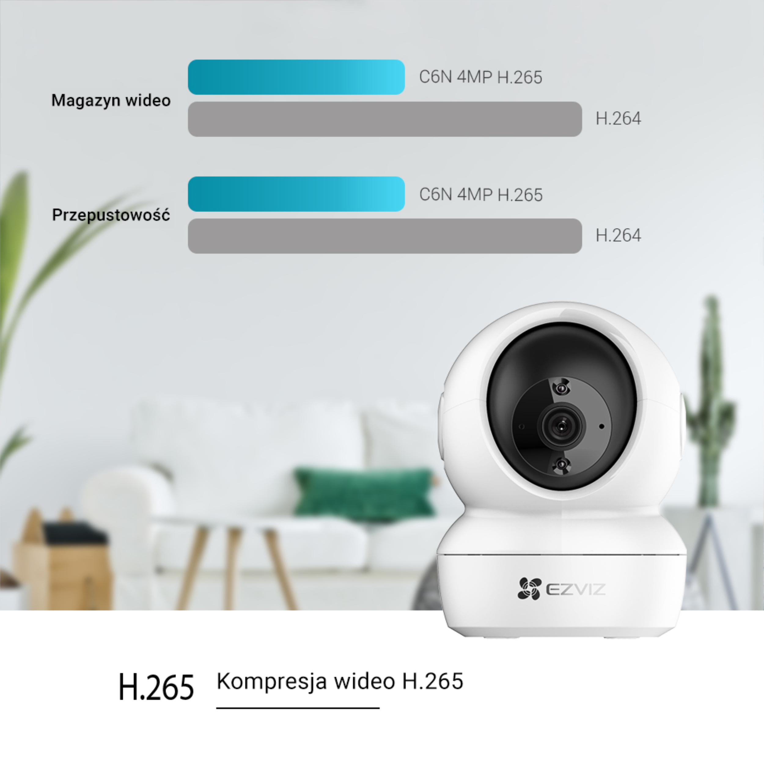 Kamera wewnętrzna WiFi CS-C6N-D0-8B4WF EZVIZ - 9