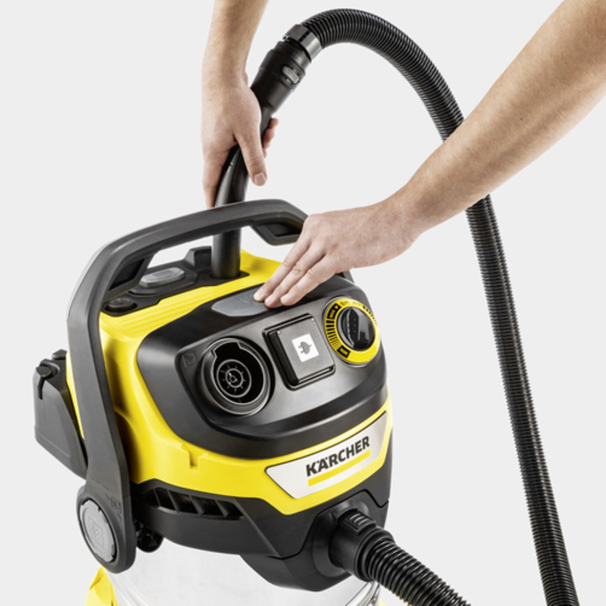 Aspirador de sólidos/líquidos 1300 W 30L Karcher WD 6 P S - 6