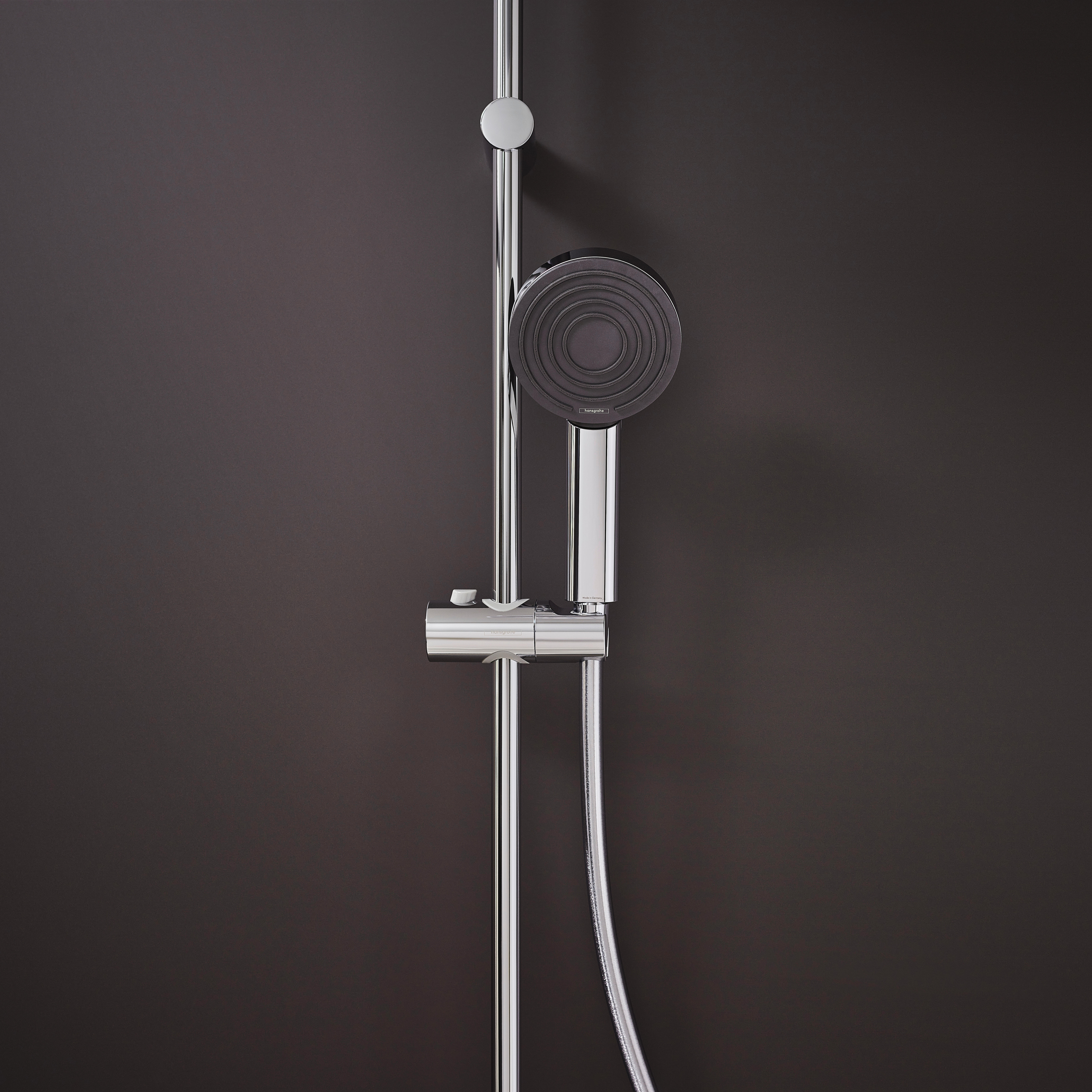 Pommeau de douche chrome 1 jet Pulsify eco chromé HANSGROHE - 4