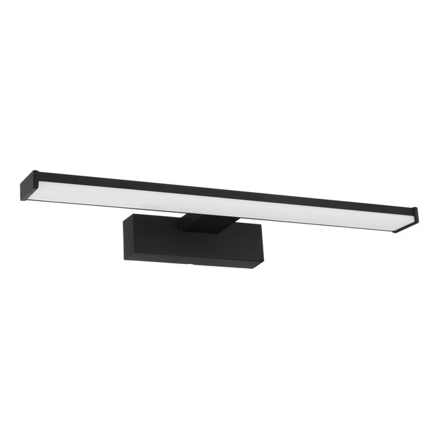 Candeeiro para espelho led preto IP44 40 cm