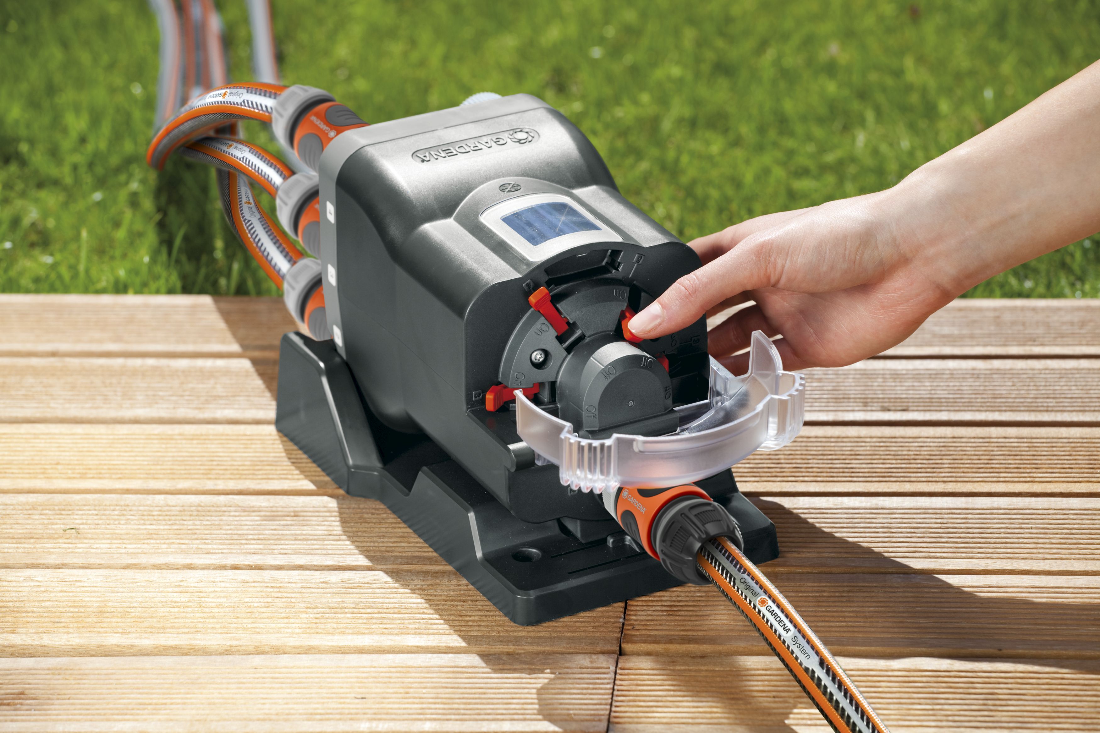 Distribuidor automático gardena 6 zonas