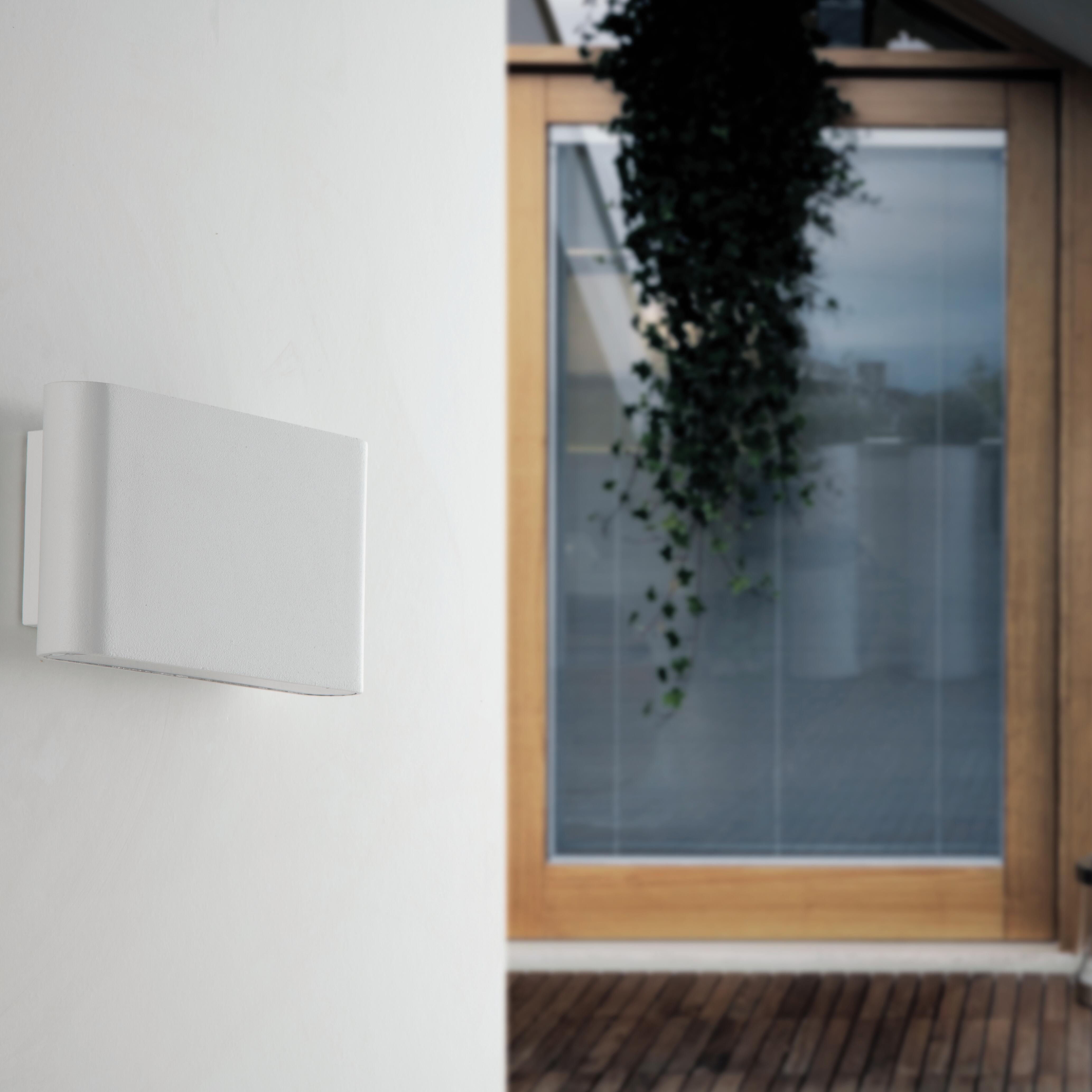 Applique LED moderno da esterno led integrato gamma doppia luce bianco IP54, con regolazione di temperatura 1100 lumen, INTEC - 3