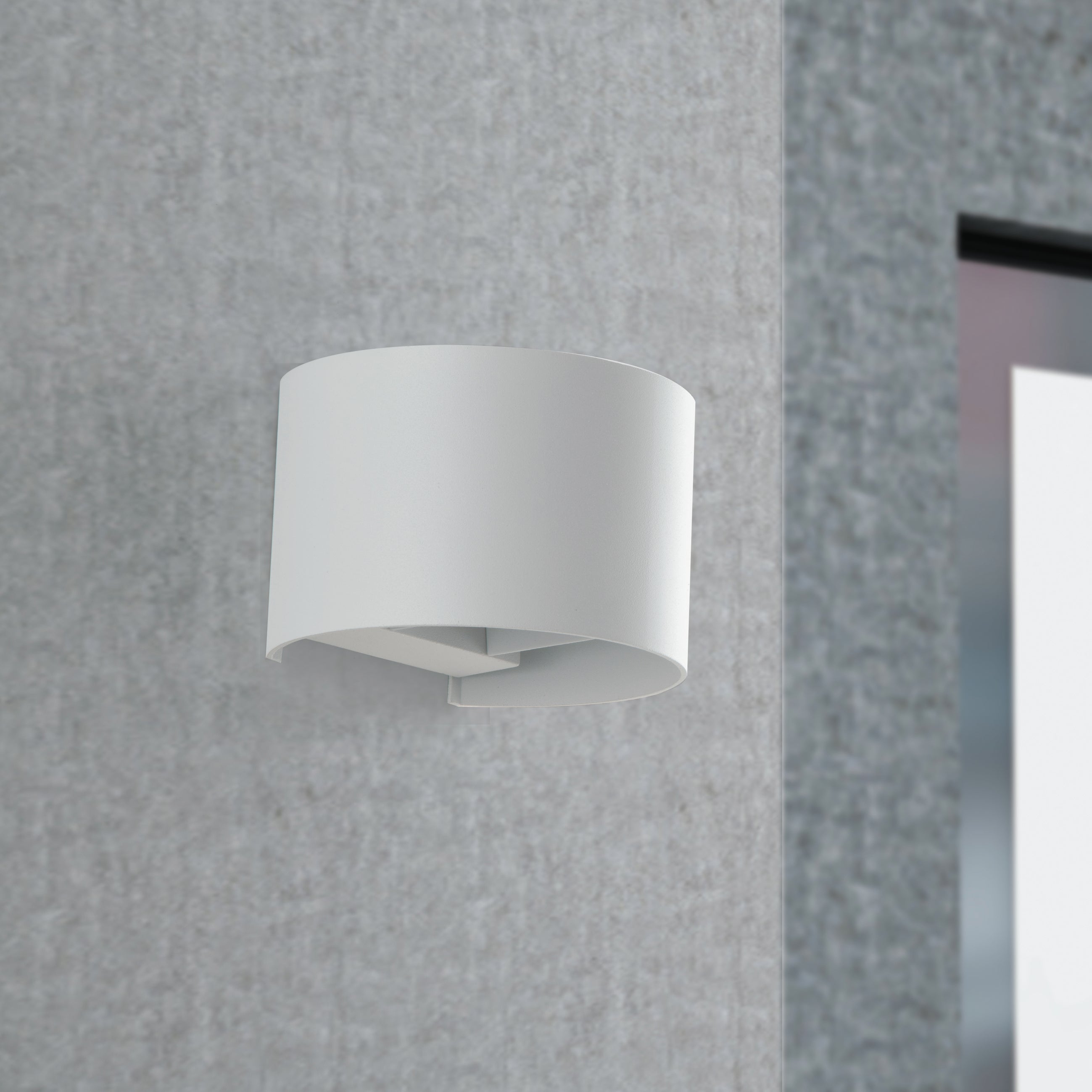 Applique LED moderno da esterno Delta doppia luce bianco IP54, 500 lumen, INTEC - 3