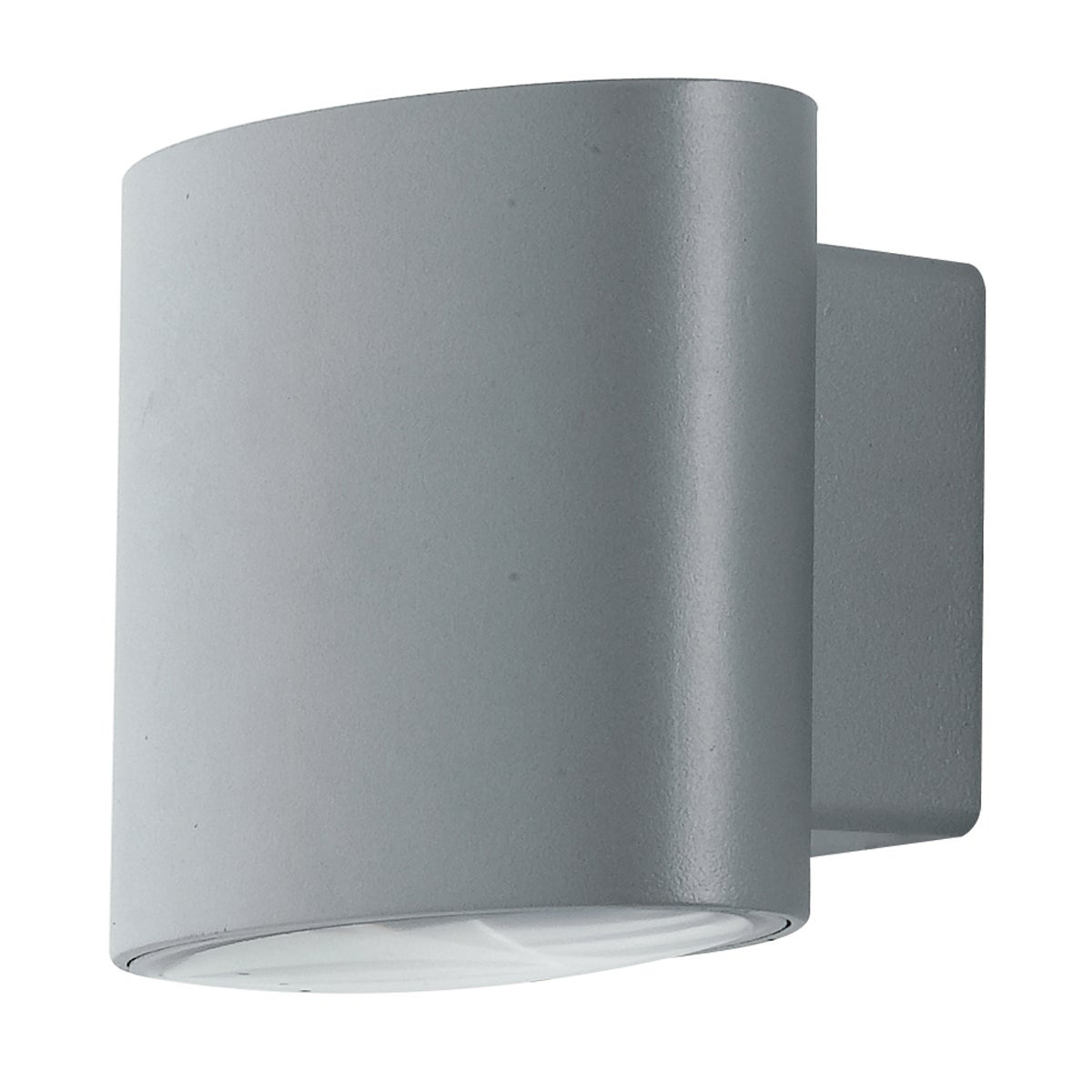 Applique LED moderno da esterno Boxter doppia luce grigio IP44, luce bianco naturale 700 lumen, INTEC - 3
