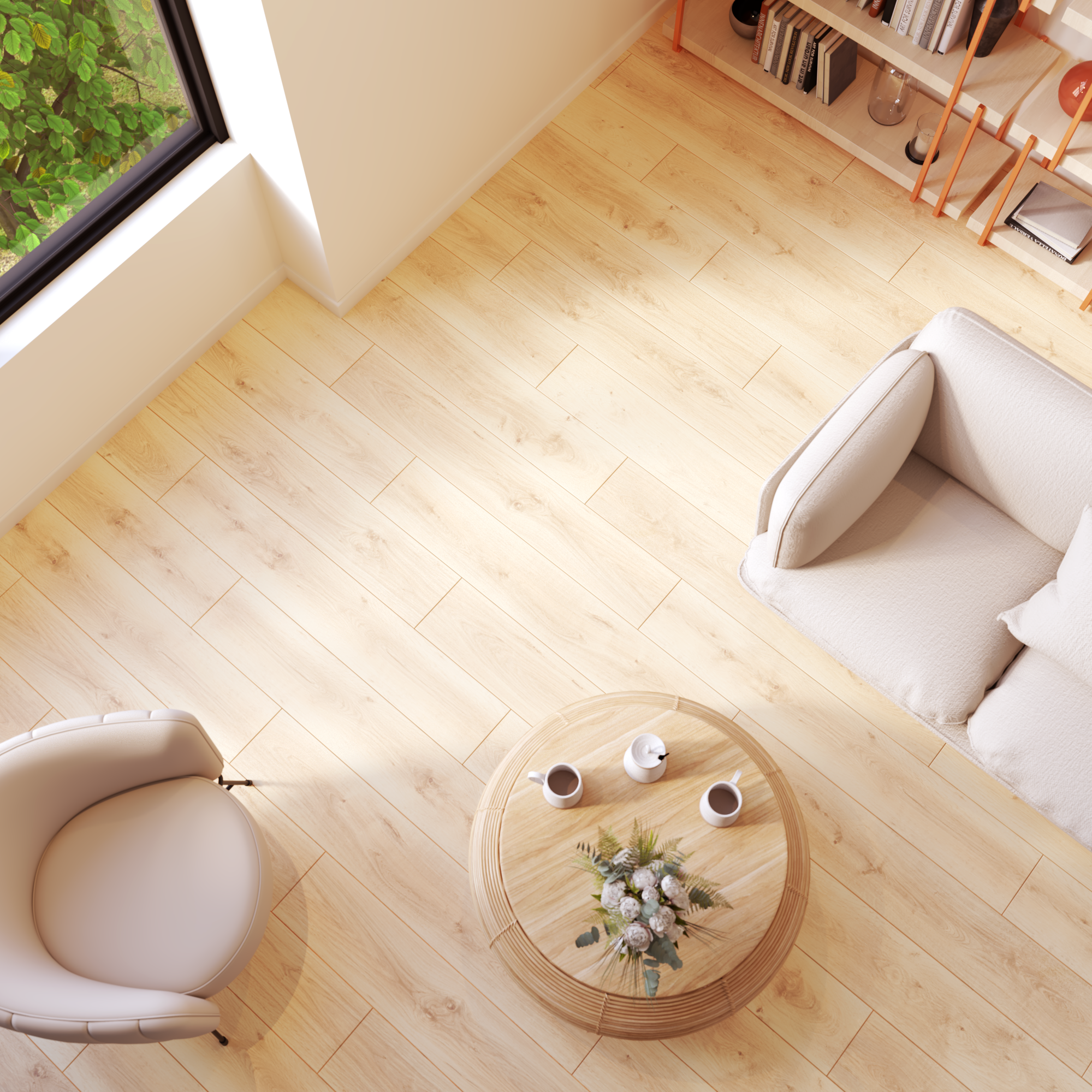 Panele podłogowe laminowane wodoodporne AC5 8 mm Artens Nilo - 6