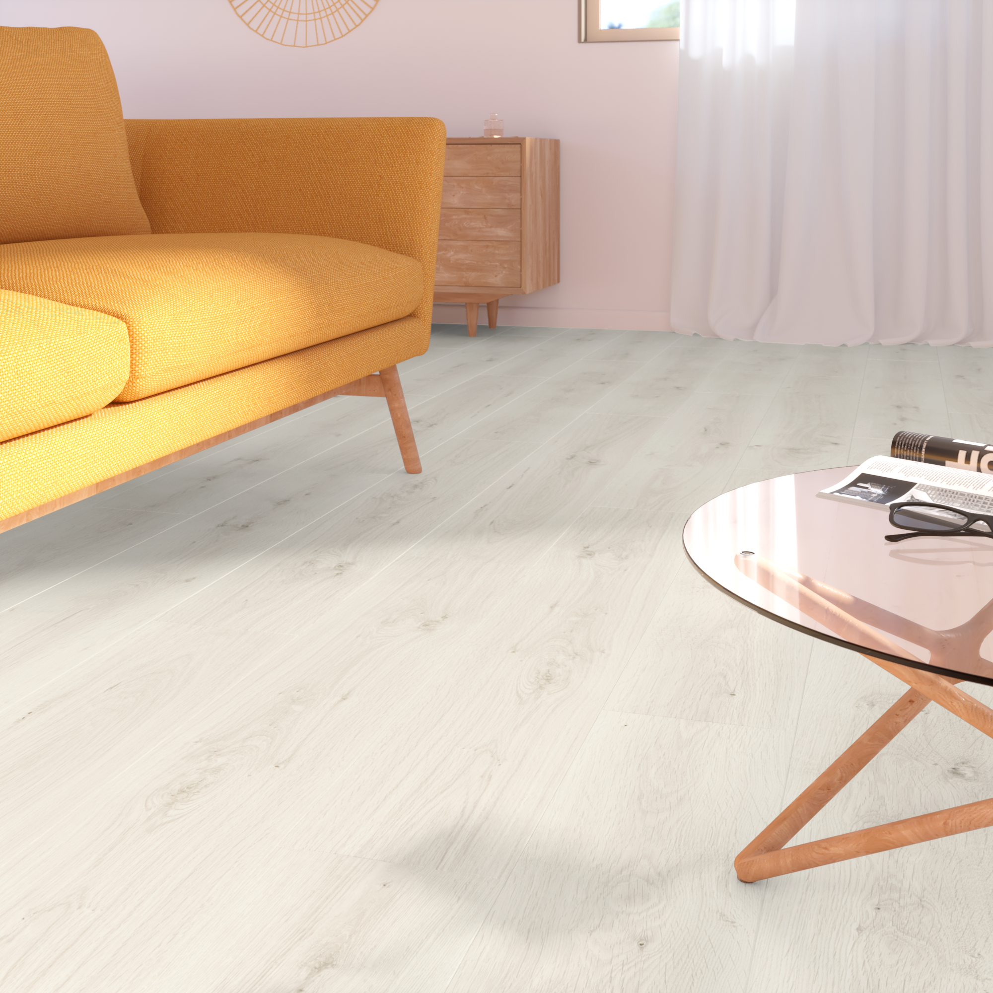 Panele podłogowe laminowane wodoodporne AC5 8 mm Artens Nisbet - 8