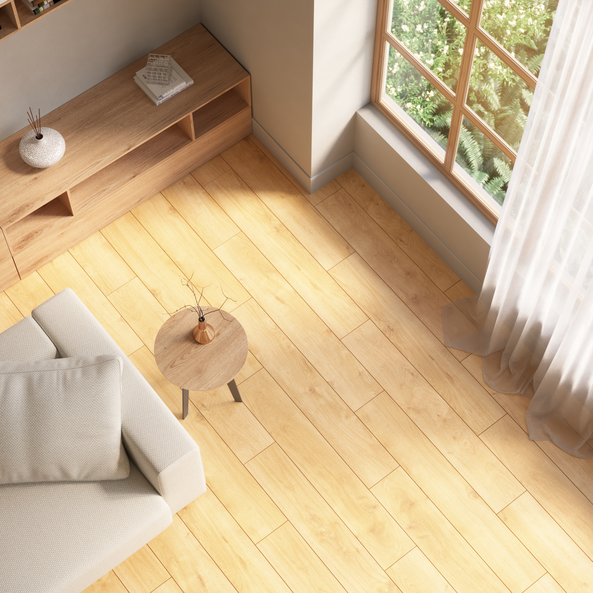 Panele podłogowe laminowane wodoodporne AC5 8 mm Artens Dunmore struktura naturalnego drewna - 14