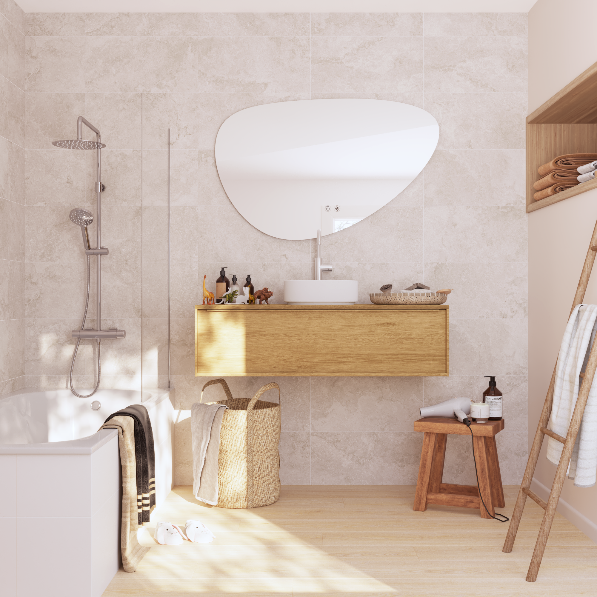 Panele podłogowe laminowane wodoodporne AC5 8 mm Artens Kenmare - 4