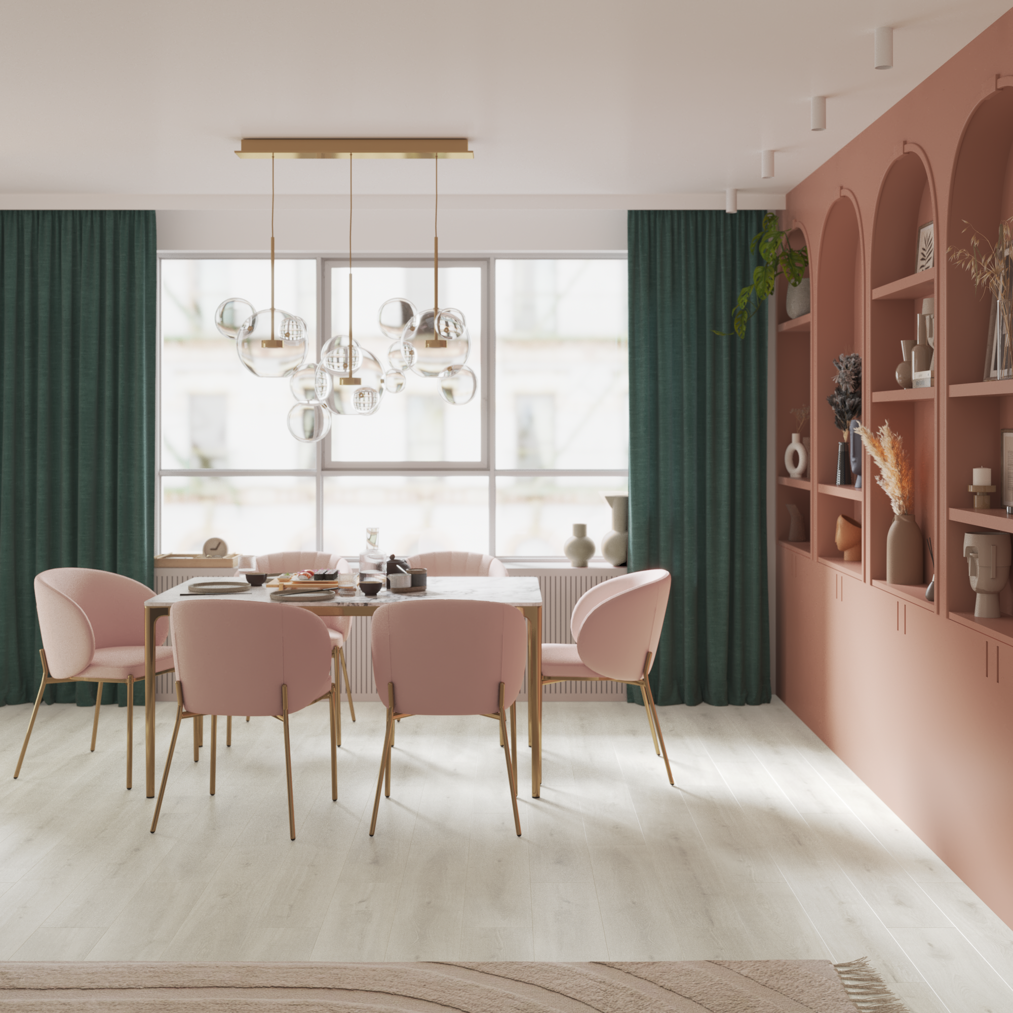 Panele podłogowe laminowane wodoodporne AC5 8 mm Artens Glen - 4