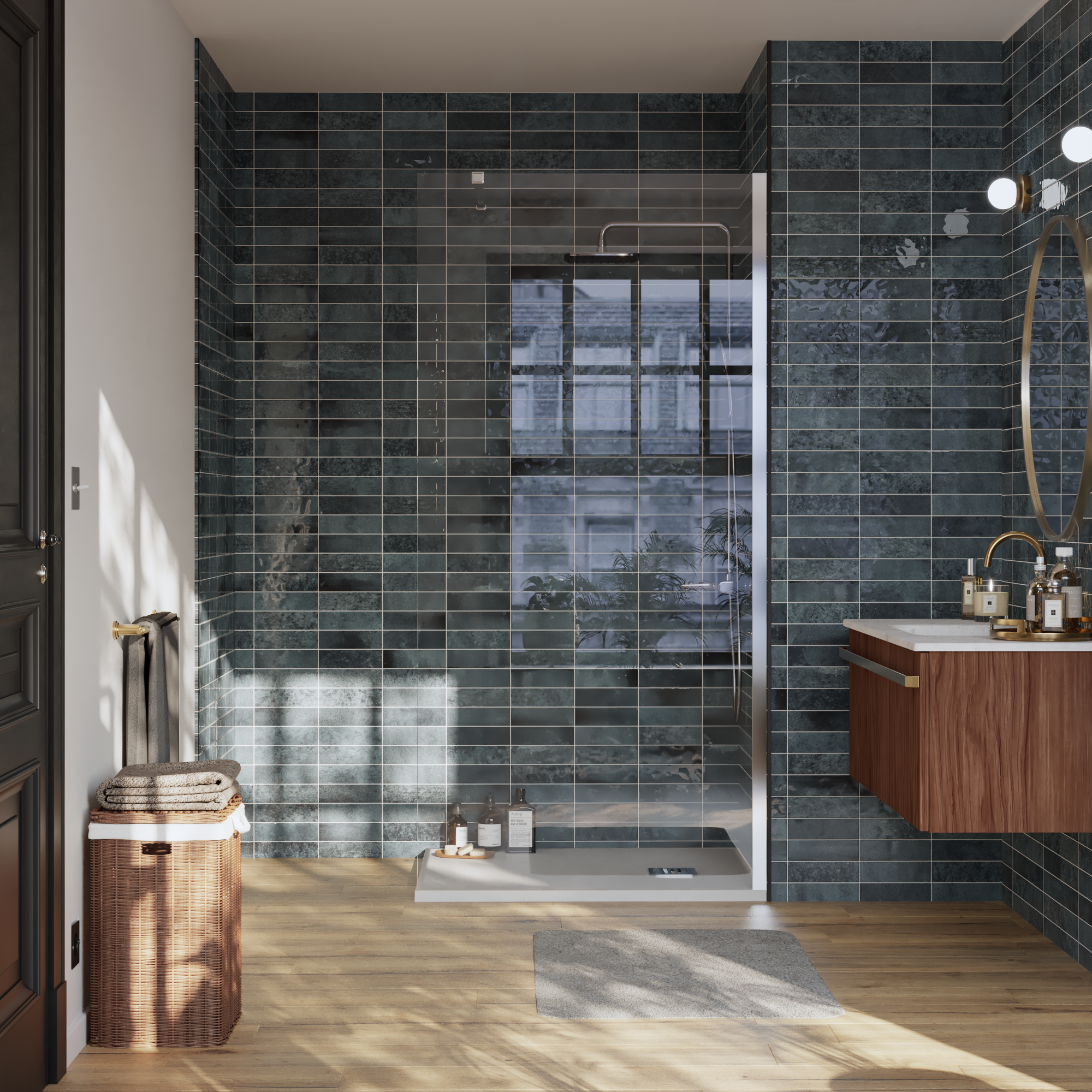 Panele podłogowe laminowane wodoodporne AC5 8 mm Artens  Orito - 4