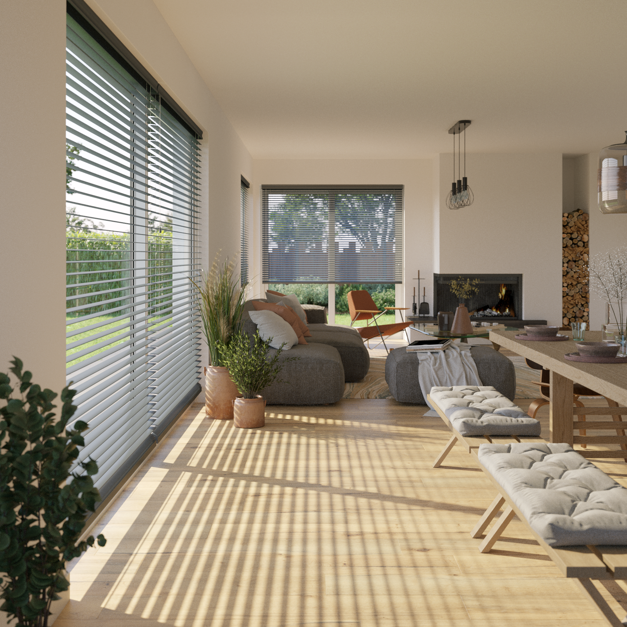 Panele podłogowe laminowane wodoodporne AC5 8 mm Artens  Orito - 3