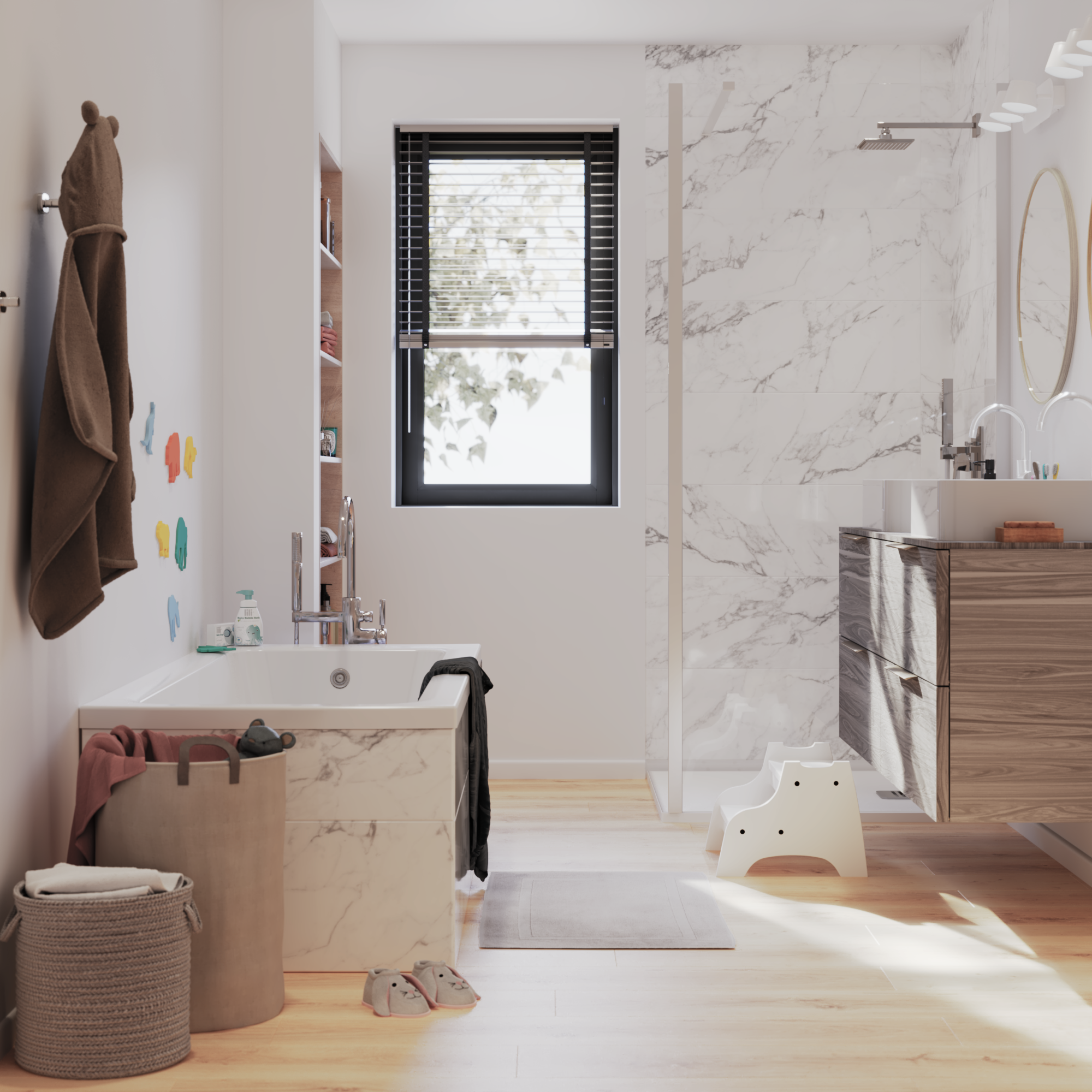 Panele podłogowe laminowane wodoodporne AC5 8 mm Artens Nilo - 3