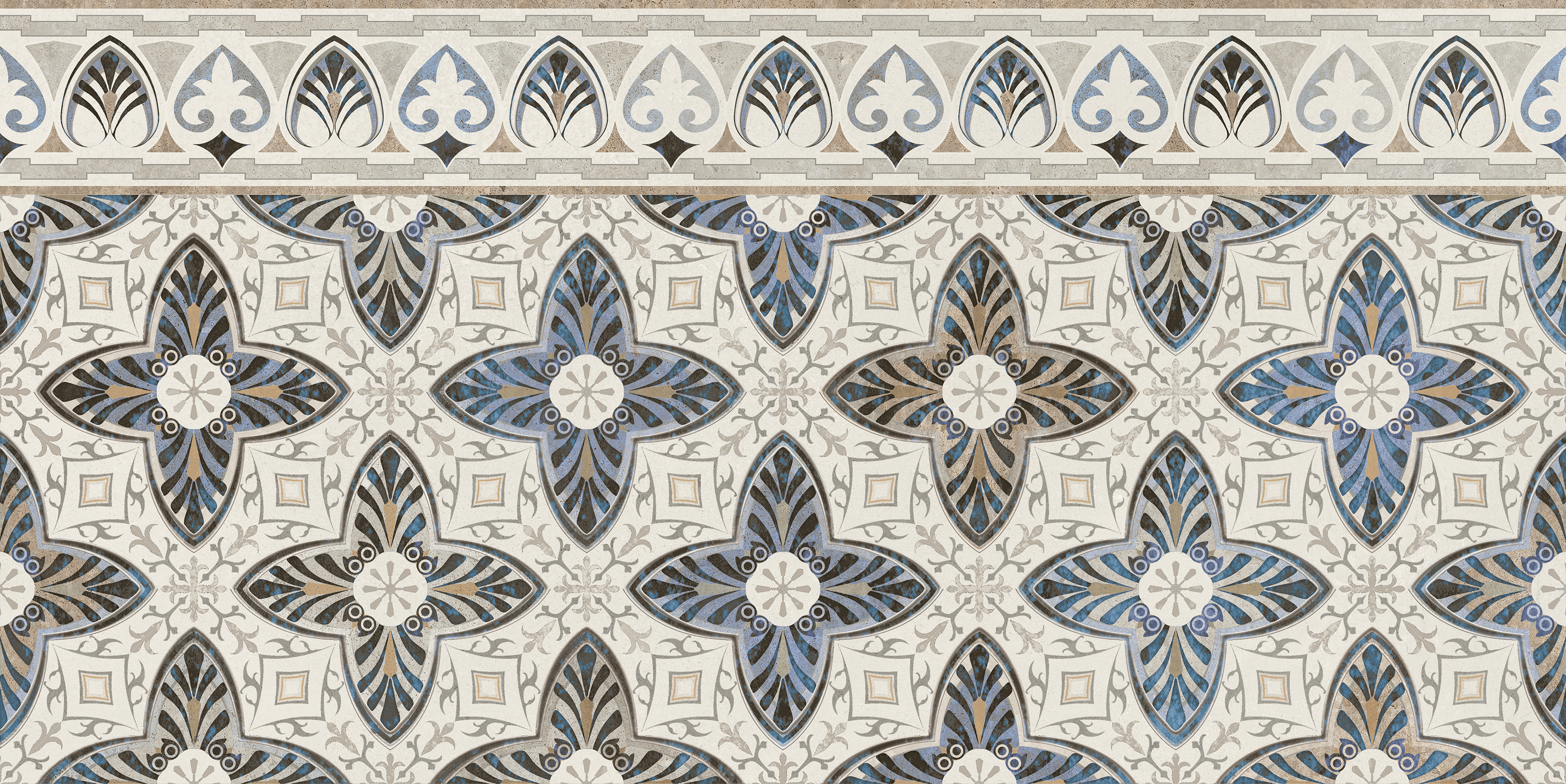 Glazura Irises Grys B 30x60 Ceramika Paradyż