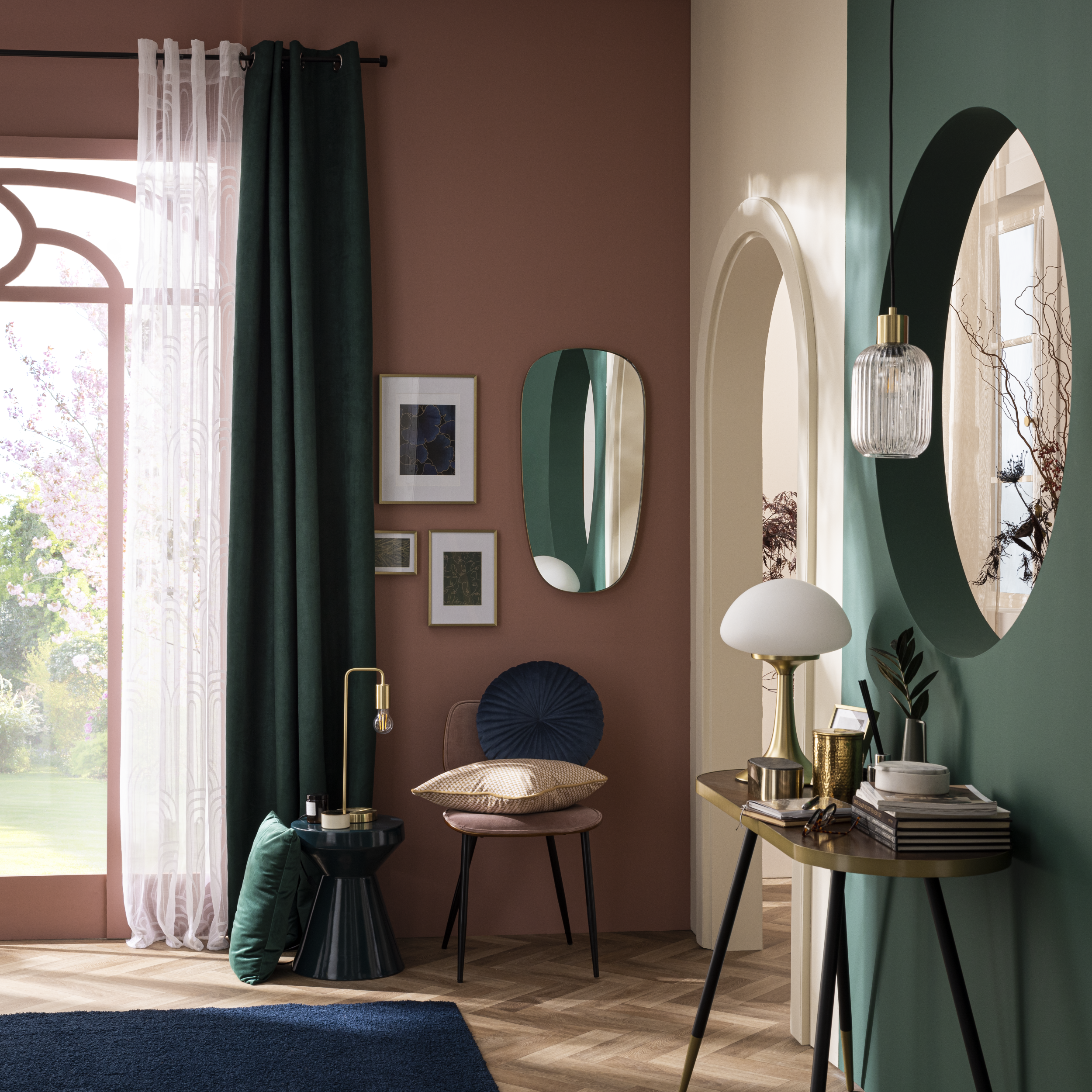 Cortinado ilhós Matahina 140x280cm branco Inspire - 16