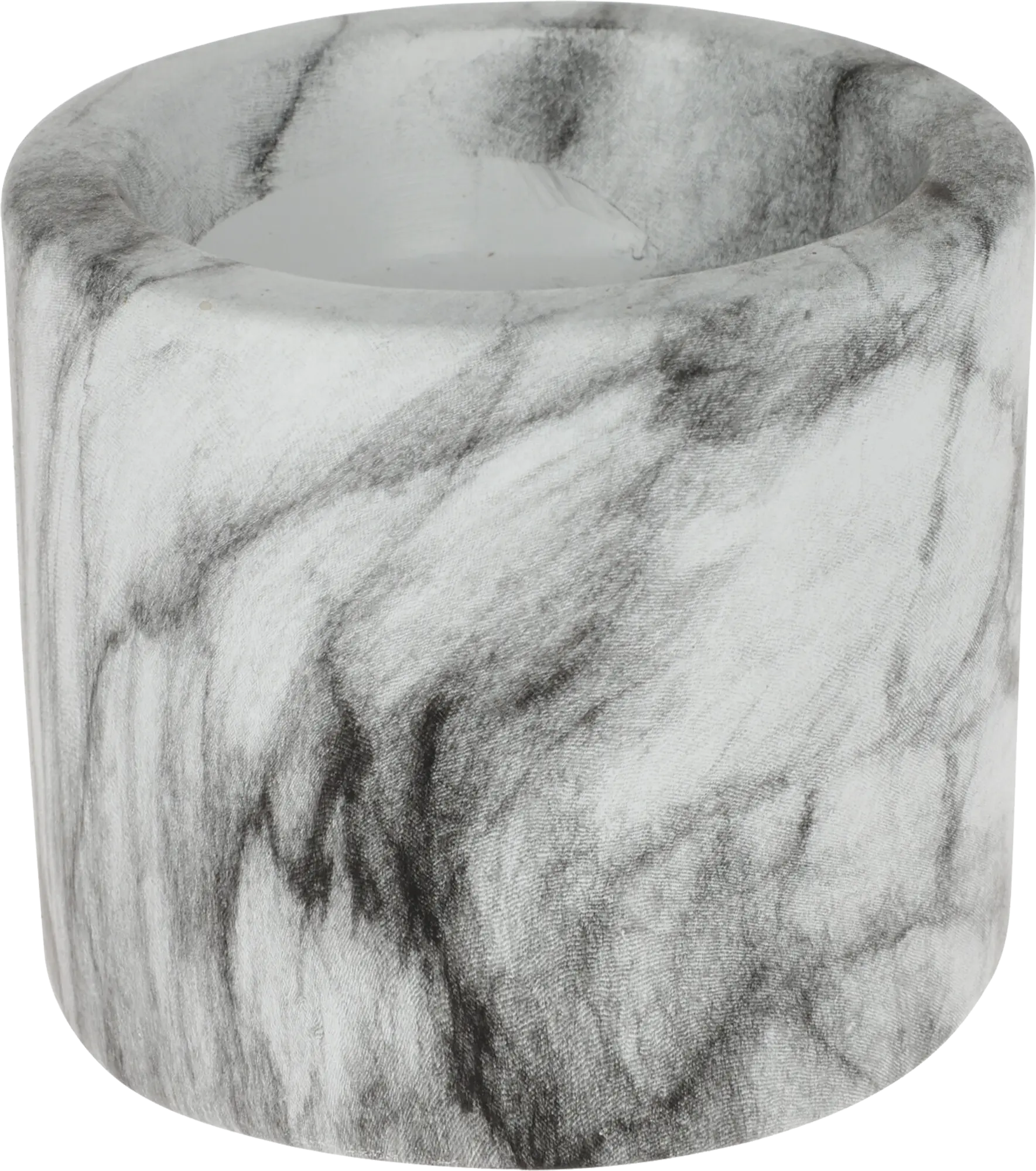 Świecznik ceramiczny Marmur wys. 7 cm