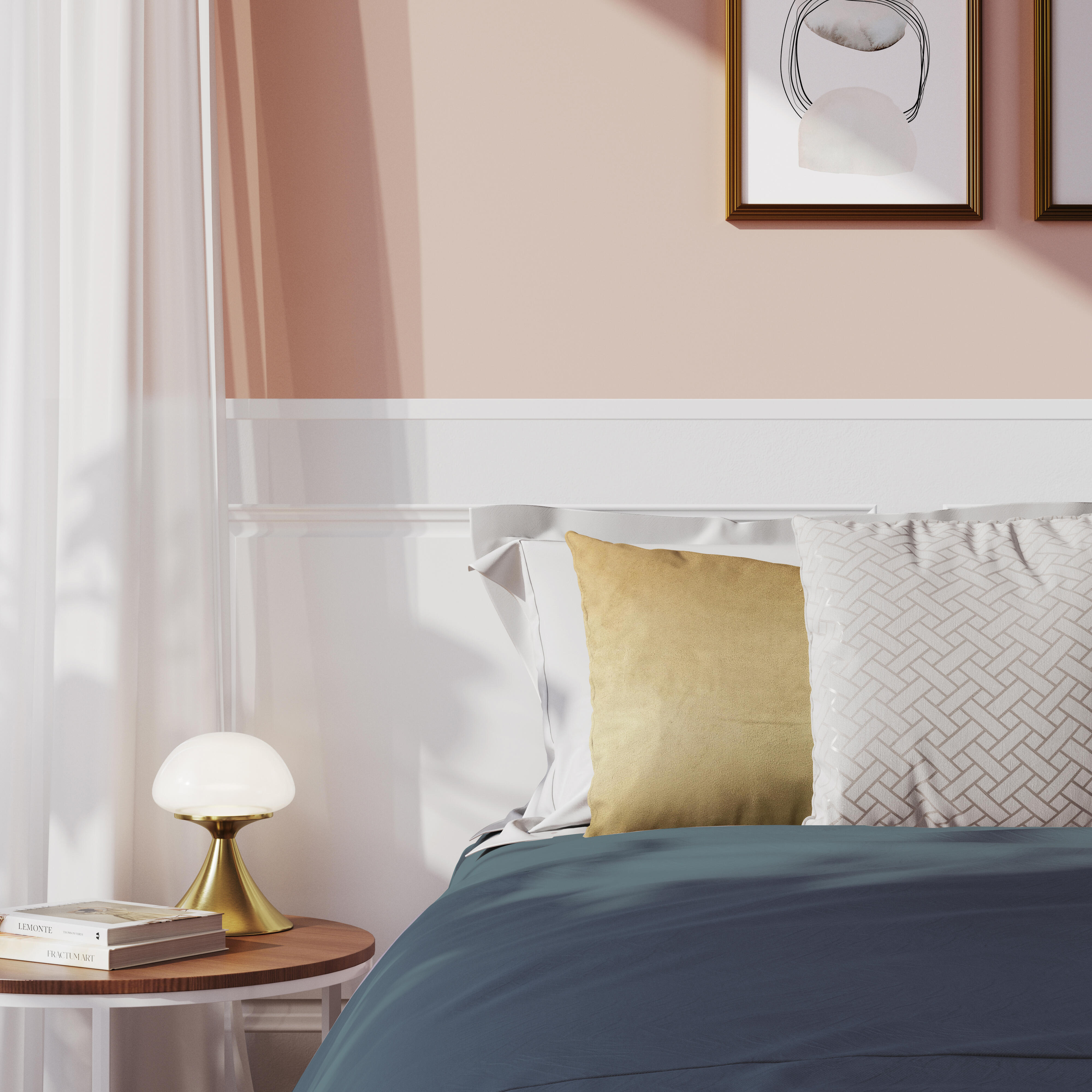 Cortina cinta fruncida, trabillas Polyone voile poliéster liso blanco INSPIRE de 140x280cm. Incluye cinta termoadhesiva - 10