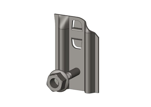 Kit de pose en applique à clipser pour fenêtre et porte fenêtre PVC