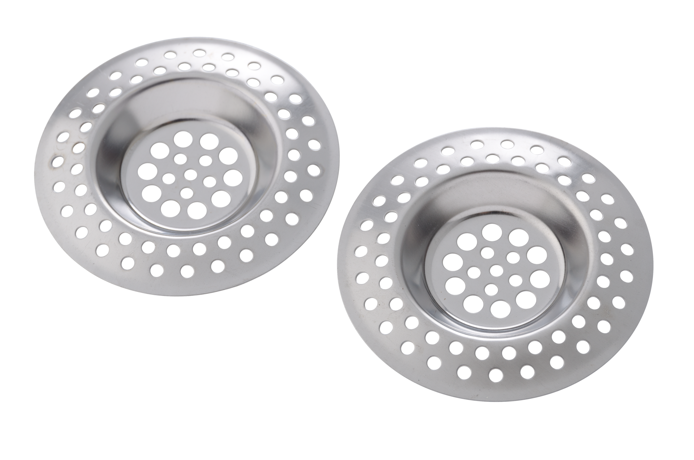 2 tamis d'évier en inox - 2