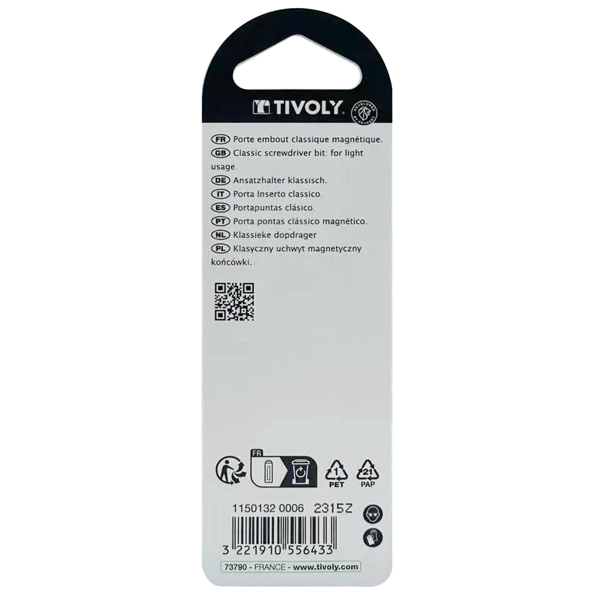 Porte embout magnétique, L.100 mm TIVOLY - 3