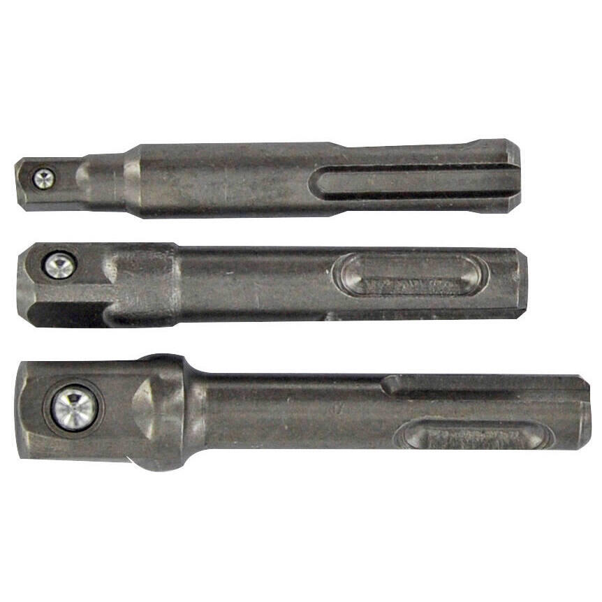 Lot  de 3 porte douilles SDS+, 1/4