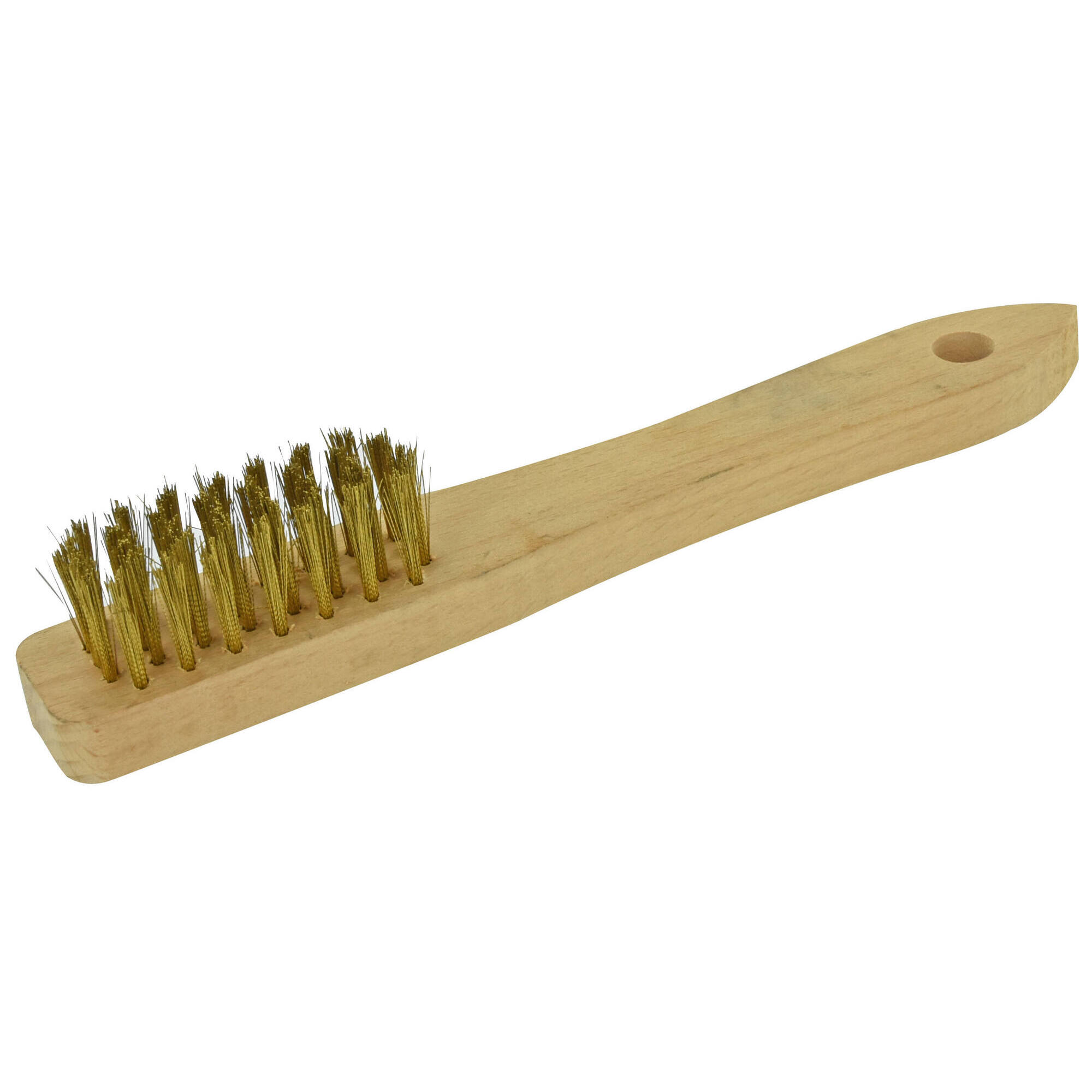 Brosse de ponçage pour petites surfaces (spécial bougies), laiton