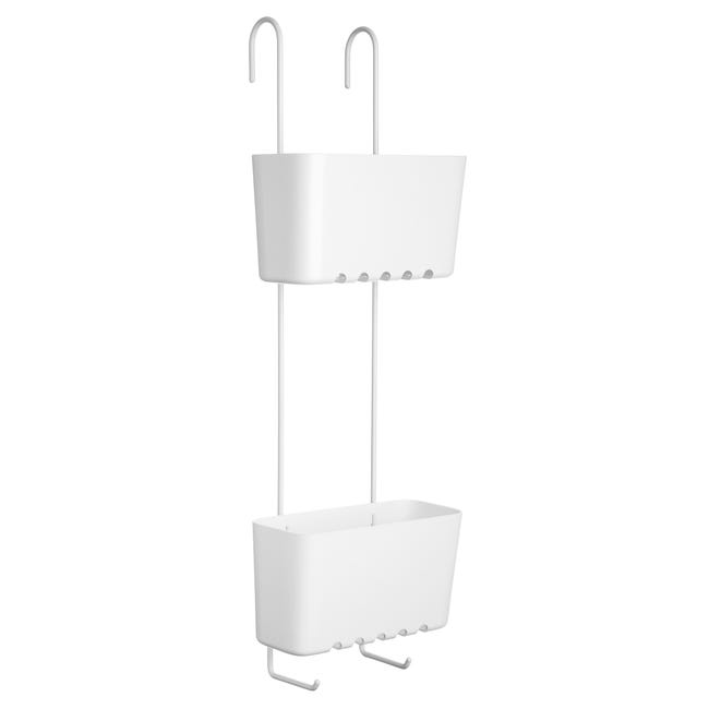 CESTILLO DE DUCHA DUO BLANCO - 1