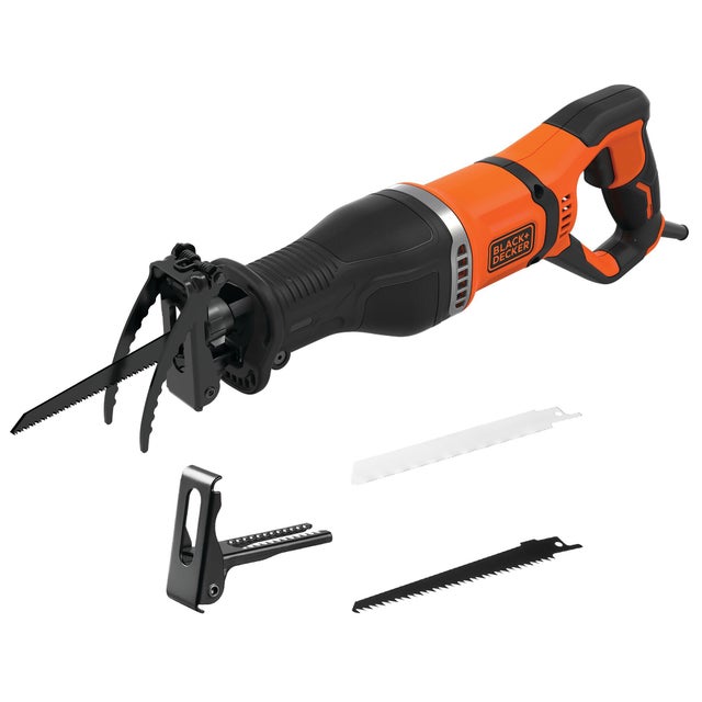 Sierra Calar Black & Decker 100 Mm | Con Recogedor De Limpieza | Para Madera Y Bricolaje