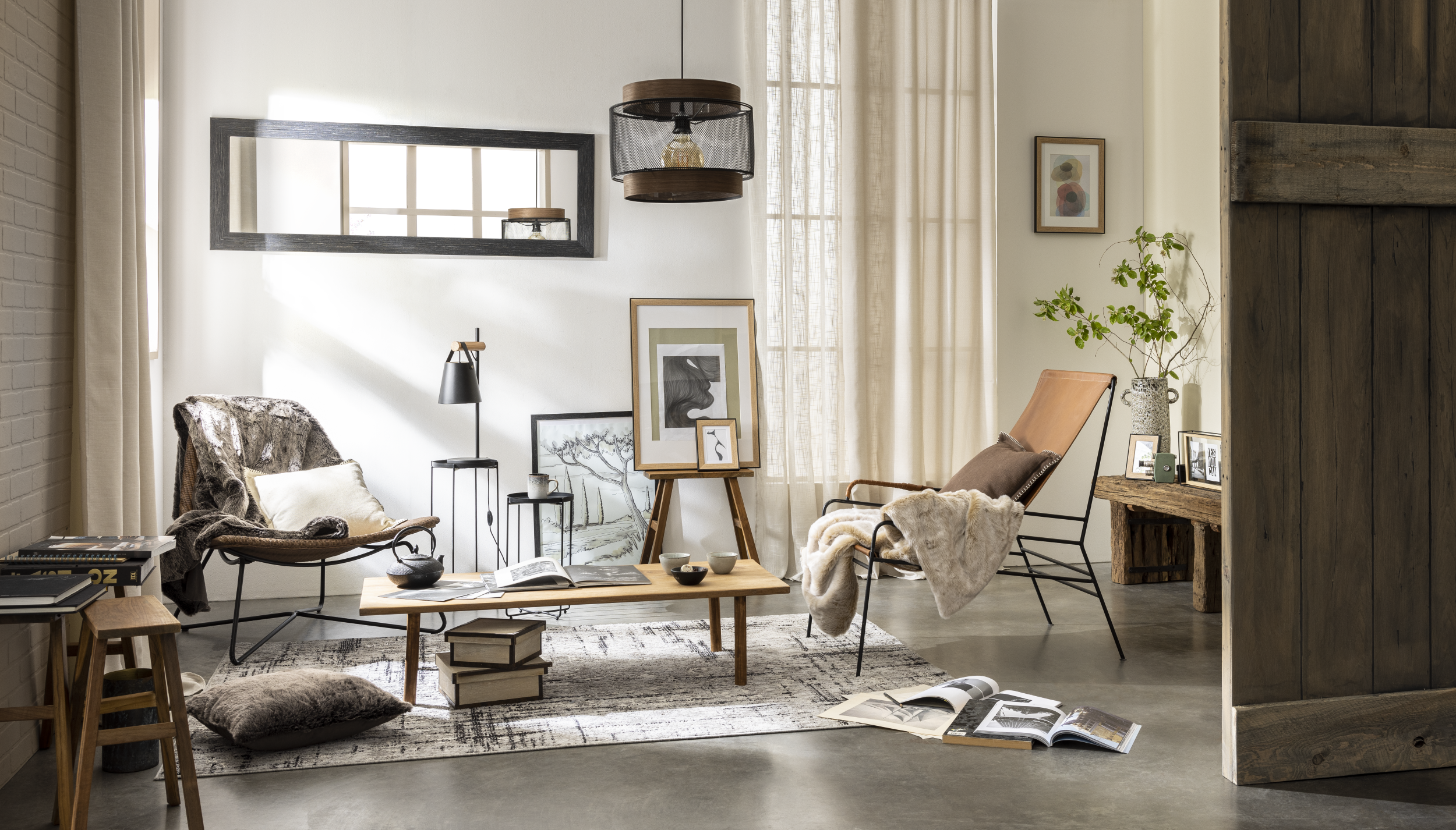 Moldura industriel walnut 18x24 cm Inspire - 17