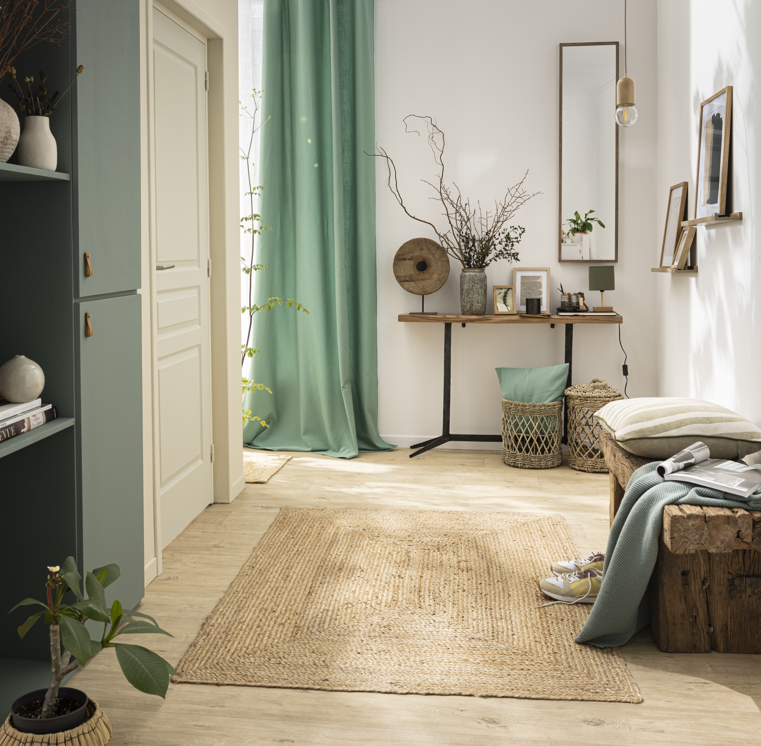 Almofada decorativa INSPIRE PHARELL 45X45CM VERDE - 9