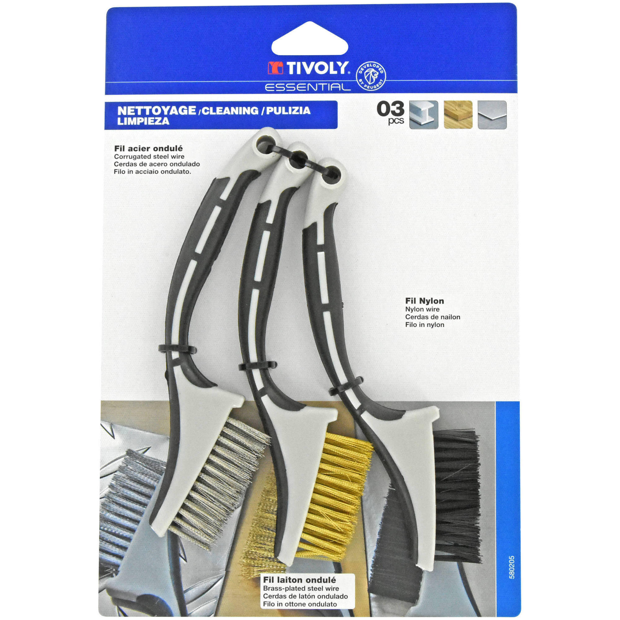 ORIA Lot De 10 Brosses De Nettoyage En Nylon De 20,3 Cm Avec Capuchon De Protection Pour Pailles, Lunettes, Claviers, Bijoux