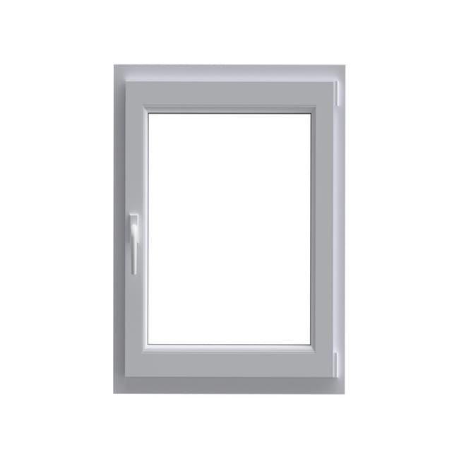 Leroymerlin Finestra in PVC bianco L 80 x H 120 cm 1 anta apertura a destra